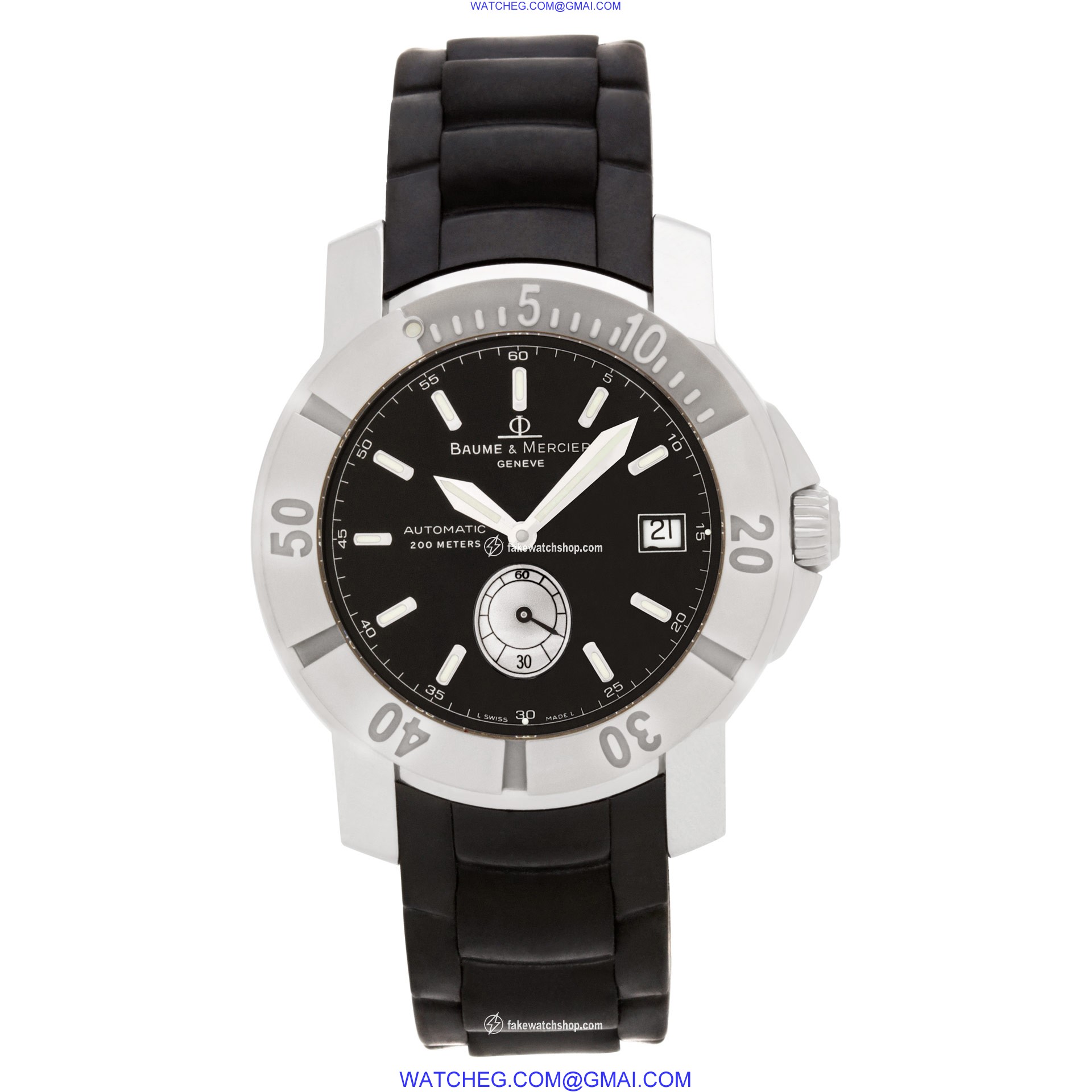 Baume & Mercier MOA08123 Capeland Automatic Male Stainless Steel 2