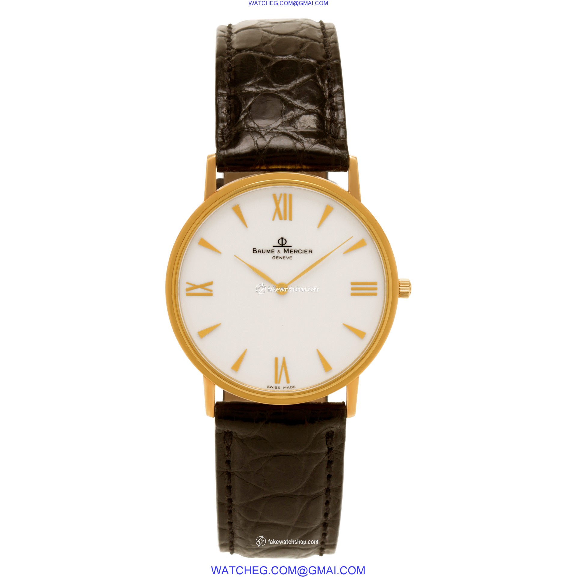 Baume & Mercier mv045088 Classic Quartz Unisex 18k yellow gold 2