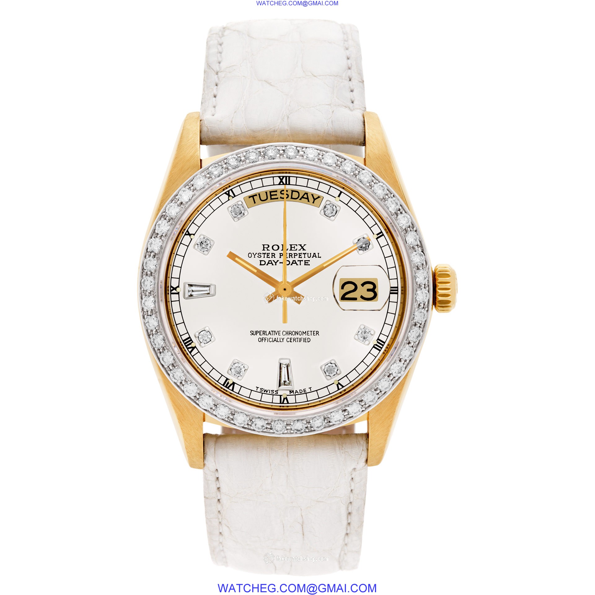 Rolex 18038 Day-Date Automatic Unisex 18k yellow gold 2