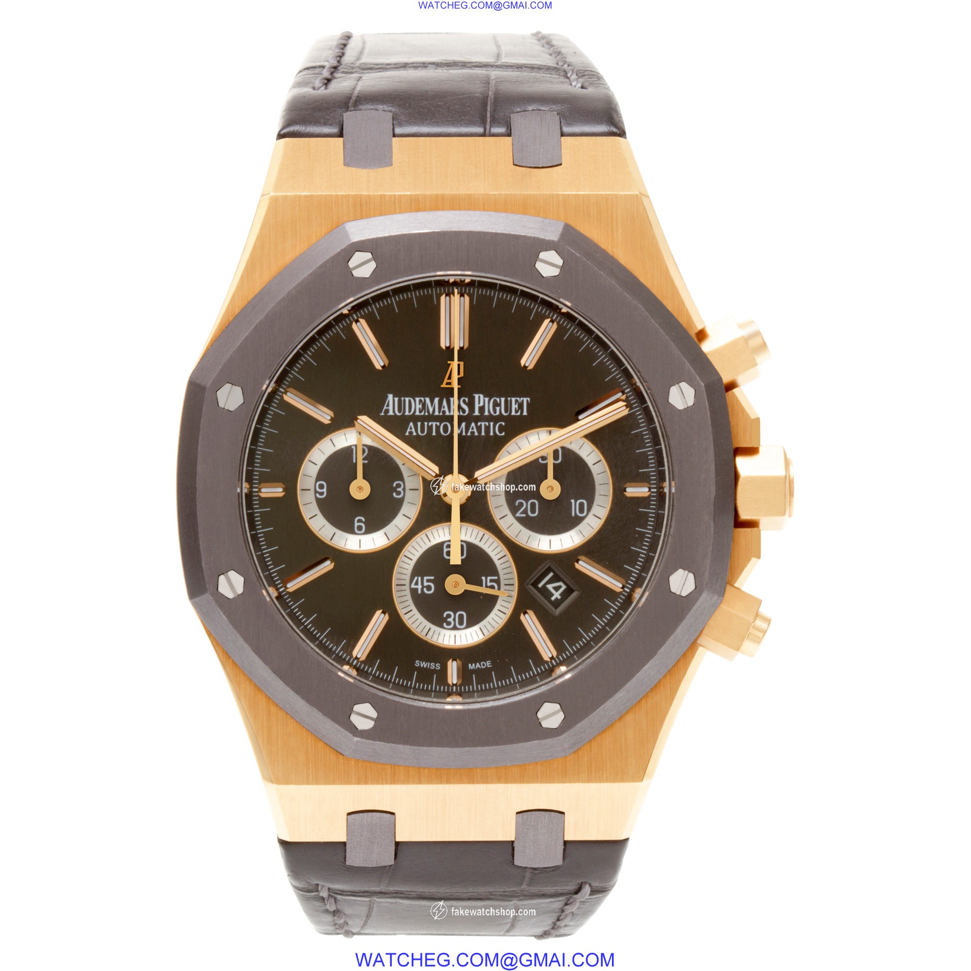 Audemars Piguet 26325OL.OO.D005CR.01 Royal Oak Automatic Male 18k rose gold 2