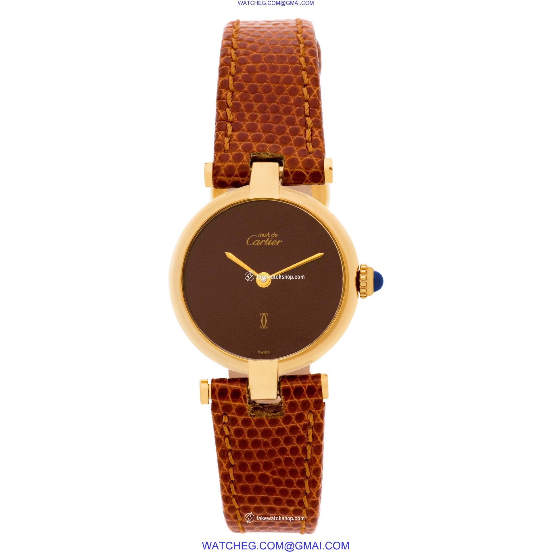 Cartier 074625 Vendome Quartz Female silver & gold 2