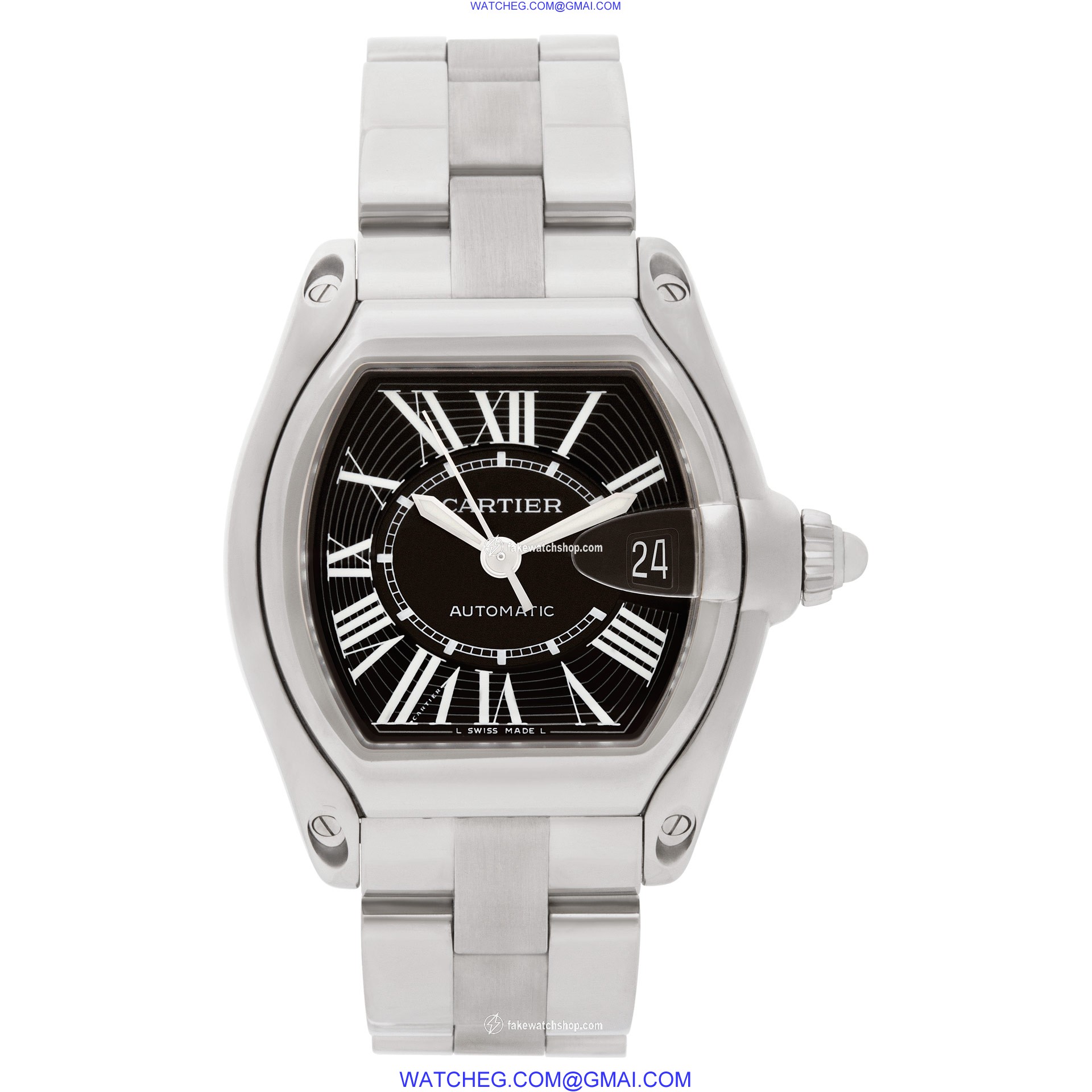 Cartier W62041V3 Roadster Automatic Male Stainless Steel 2