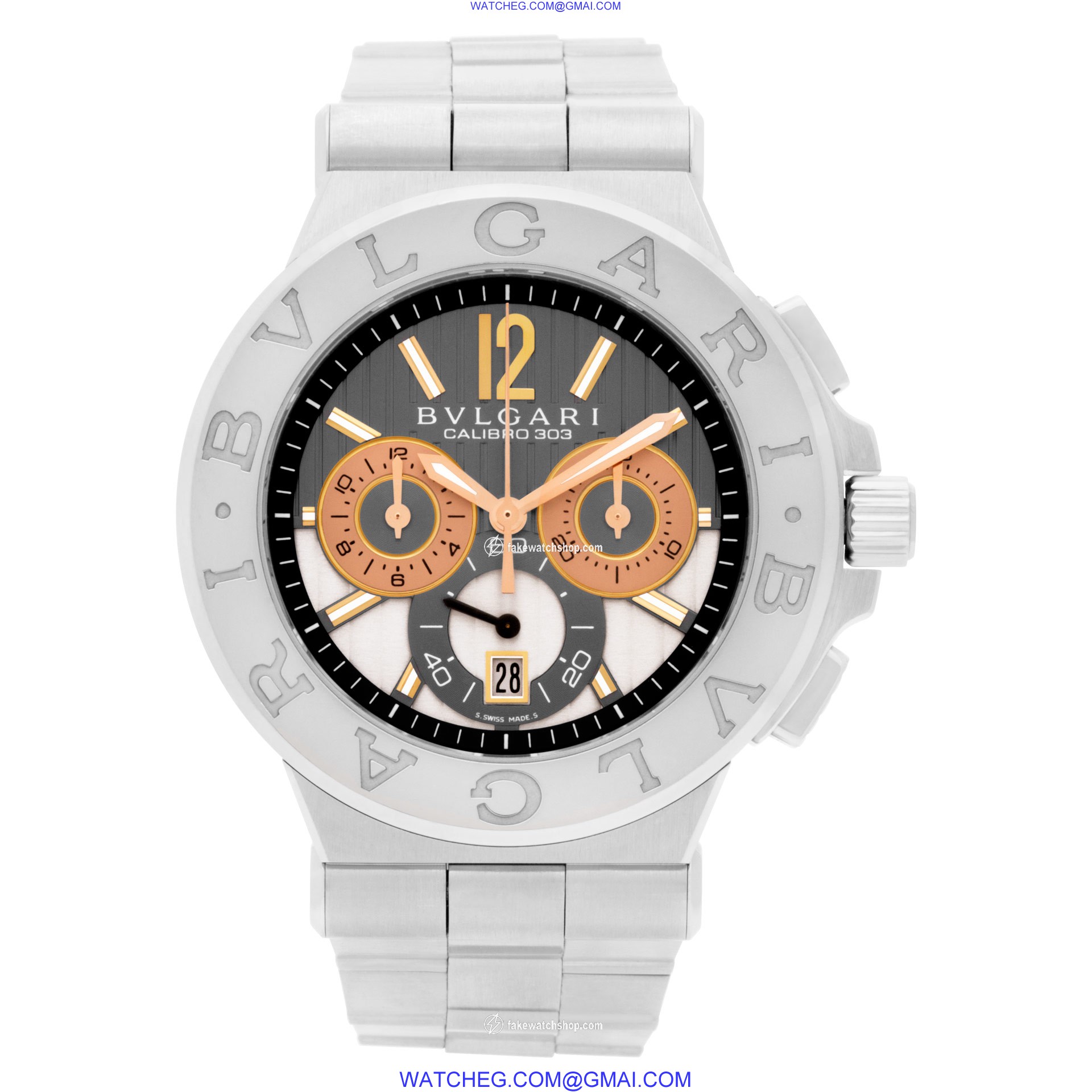 Bvlgari dg 42 swg ch Diagono Automatic Male Stainless Steel 2