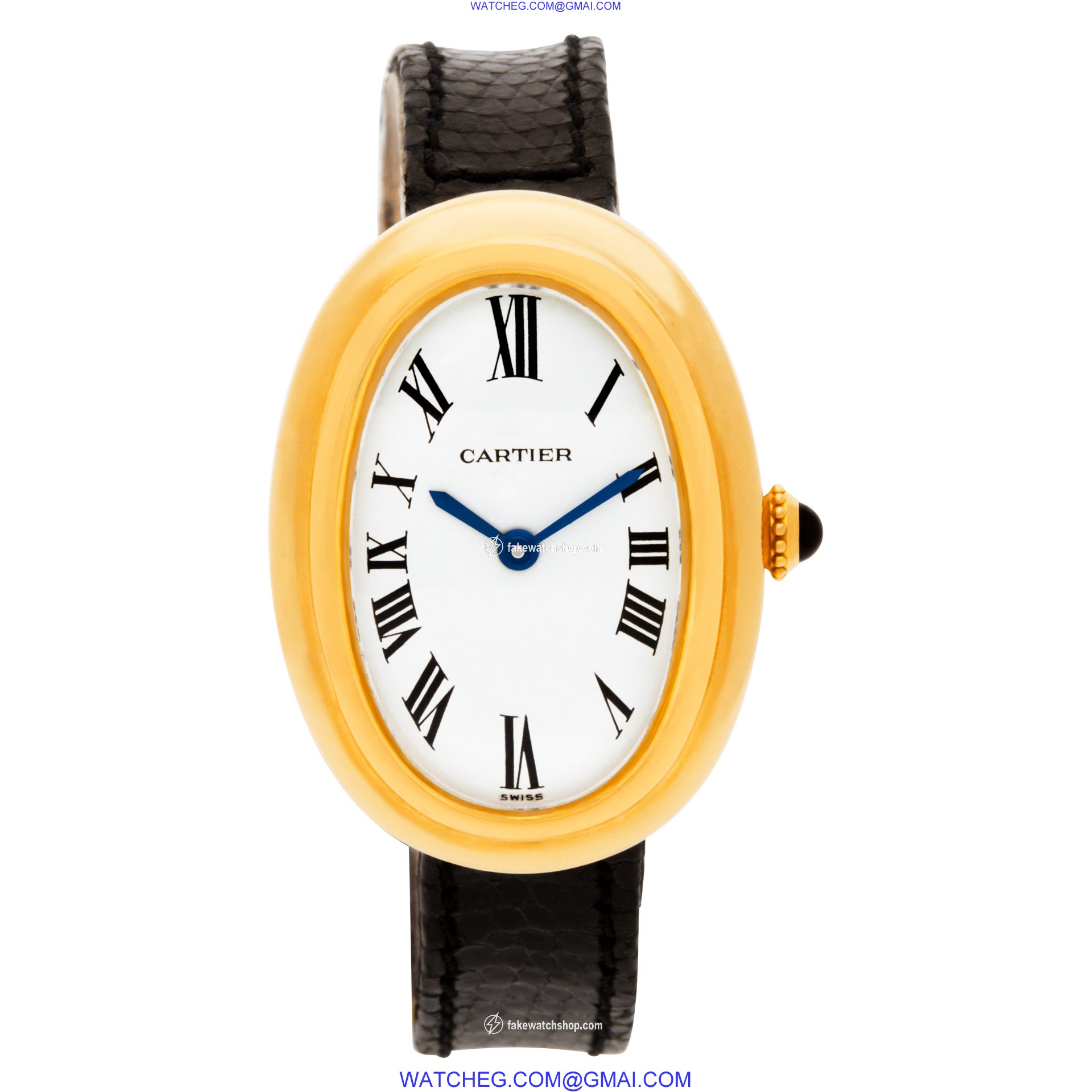 Cartier 60012 Baignoire Manual Female 18k yellow gold 2
