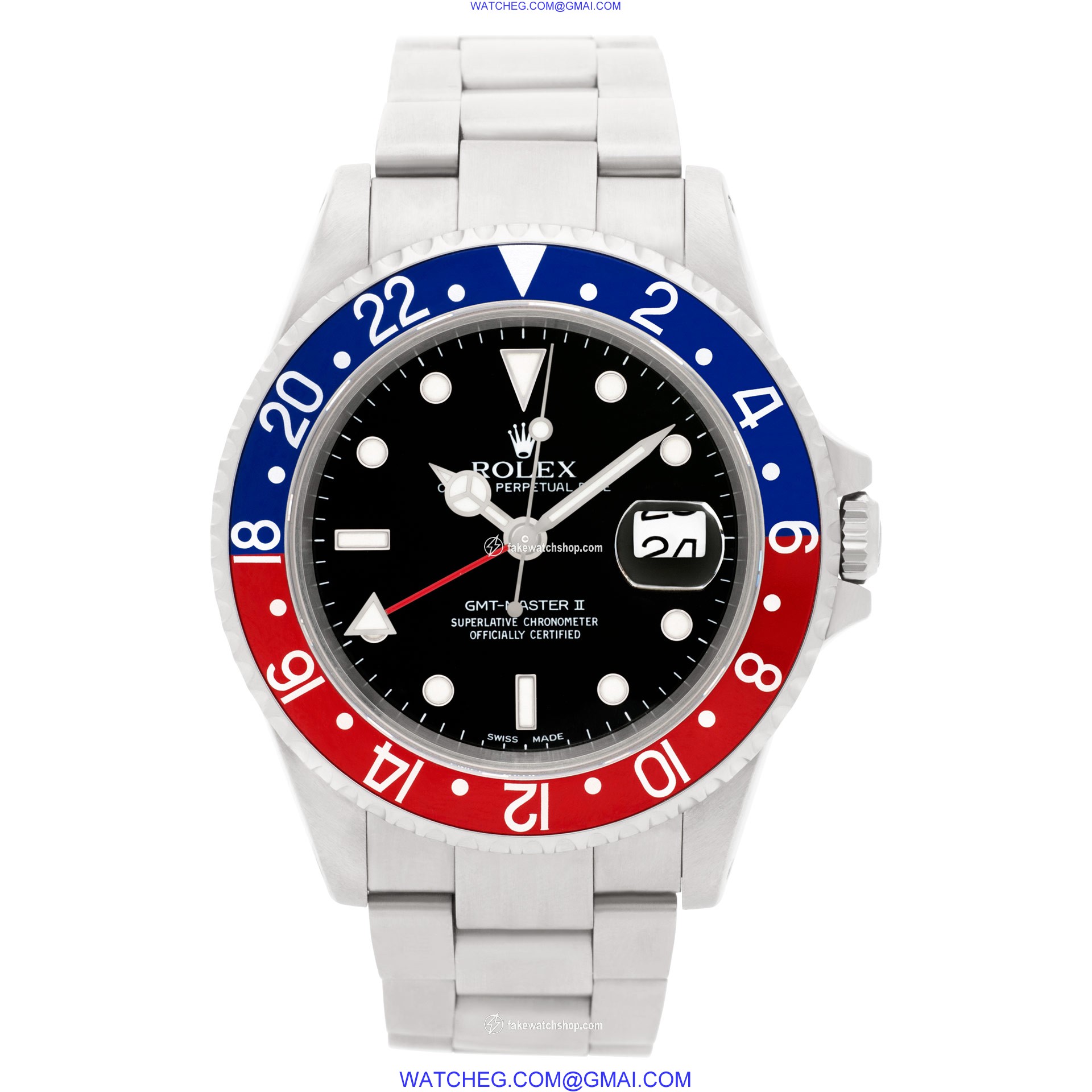 Rolex 16710 GMT-Master II Automatic Male Stainless Steel 2
