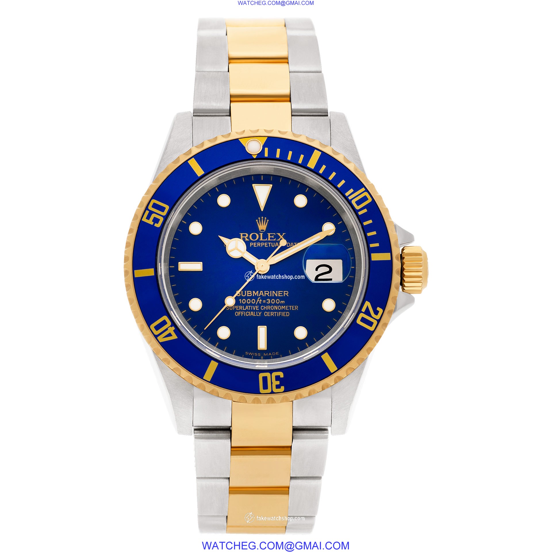 Rolex 16613 T Submariner Automatic Male Stainless Steel 2