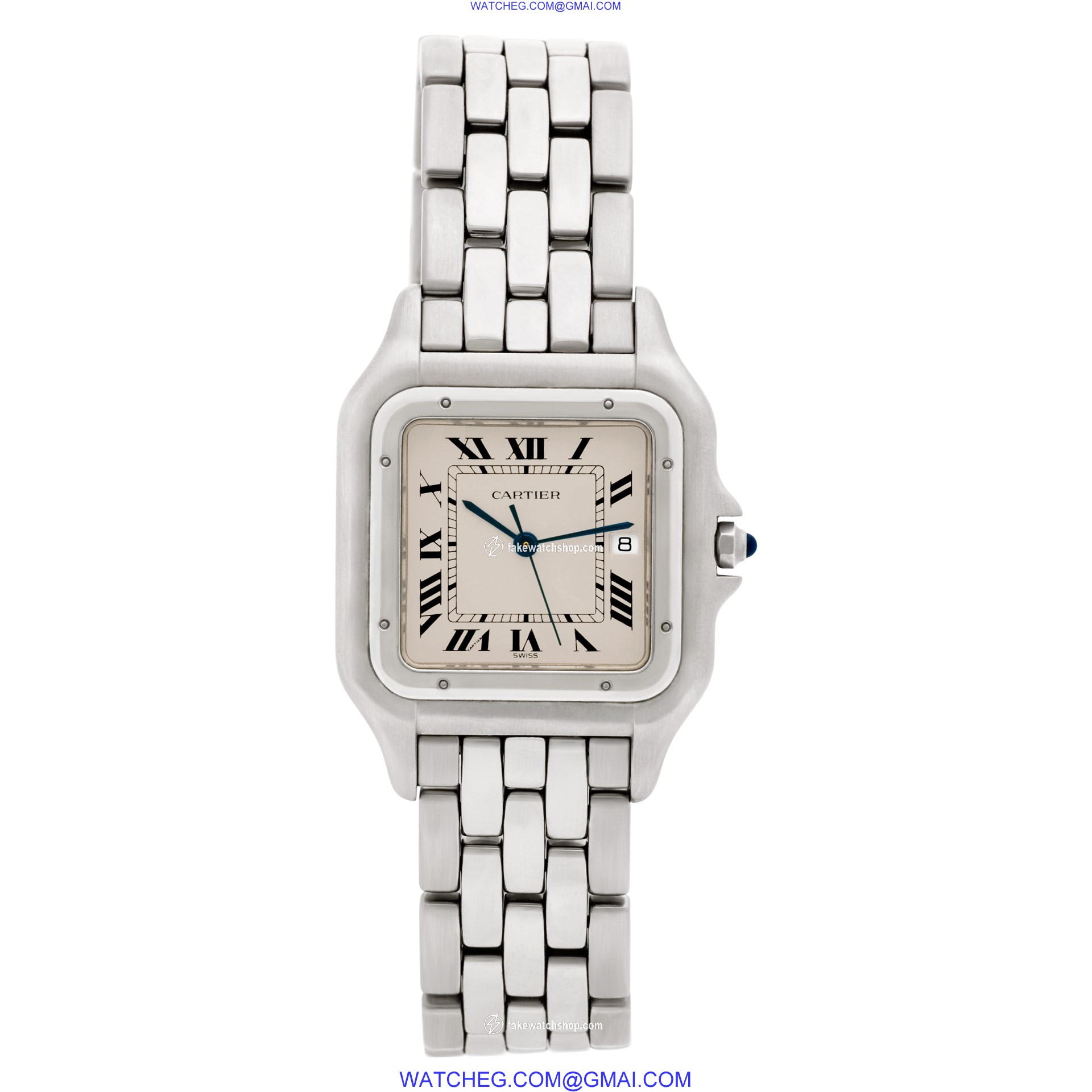 Cartier W25032P5 Panthere Quartz Male Stainless Steel 2