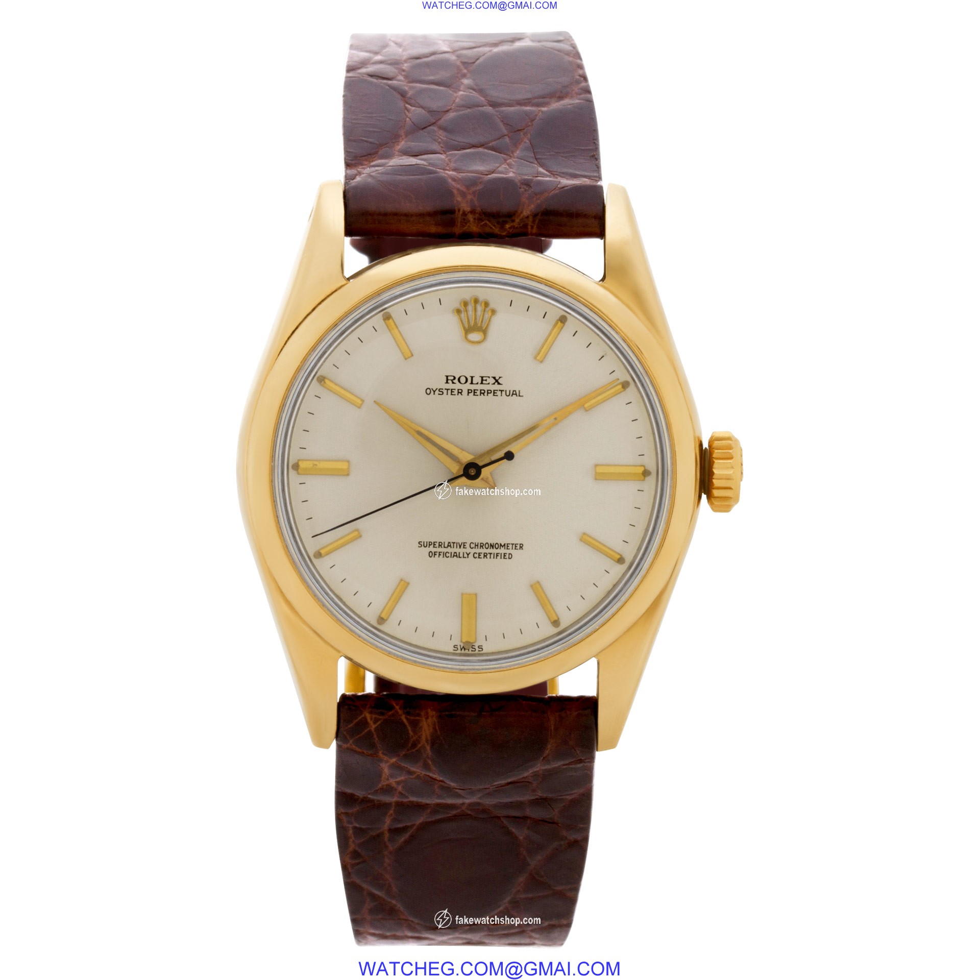 Rolex 1614 Oyster Perpetual Automatic Unisex Gold Fill & Stainless Steel 2
