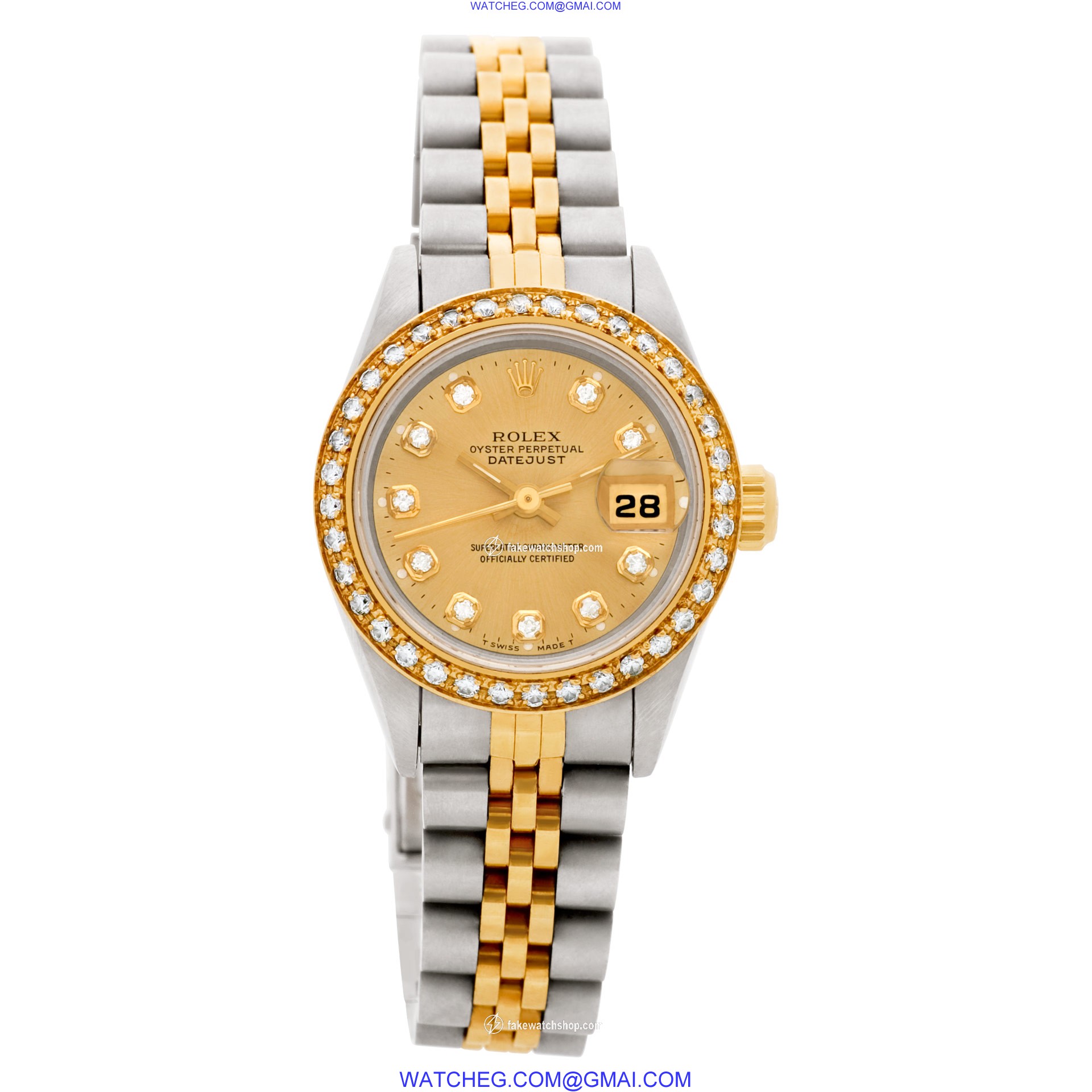 Rolex 69173 Datejust Automatic Female Stainless Steel 2