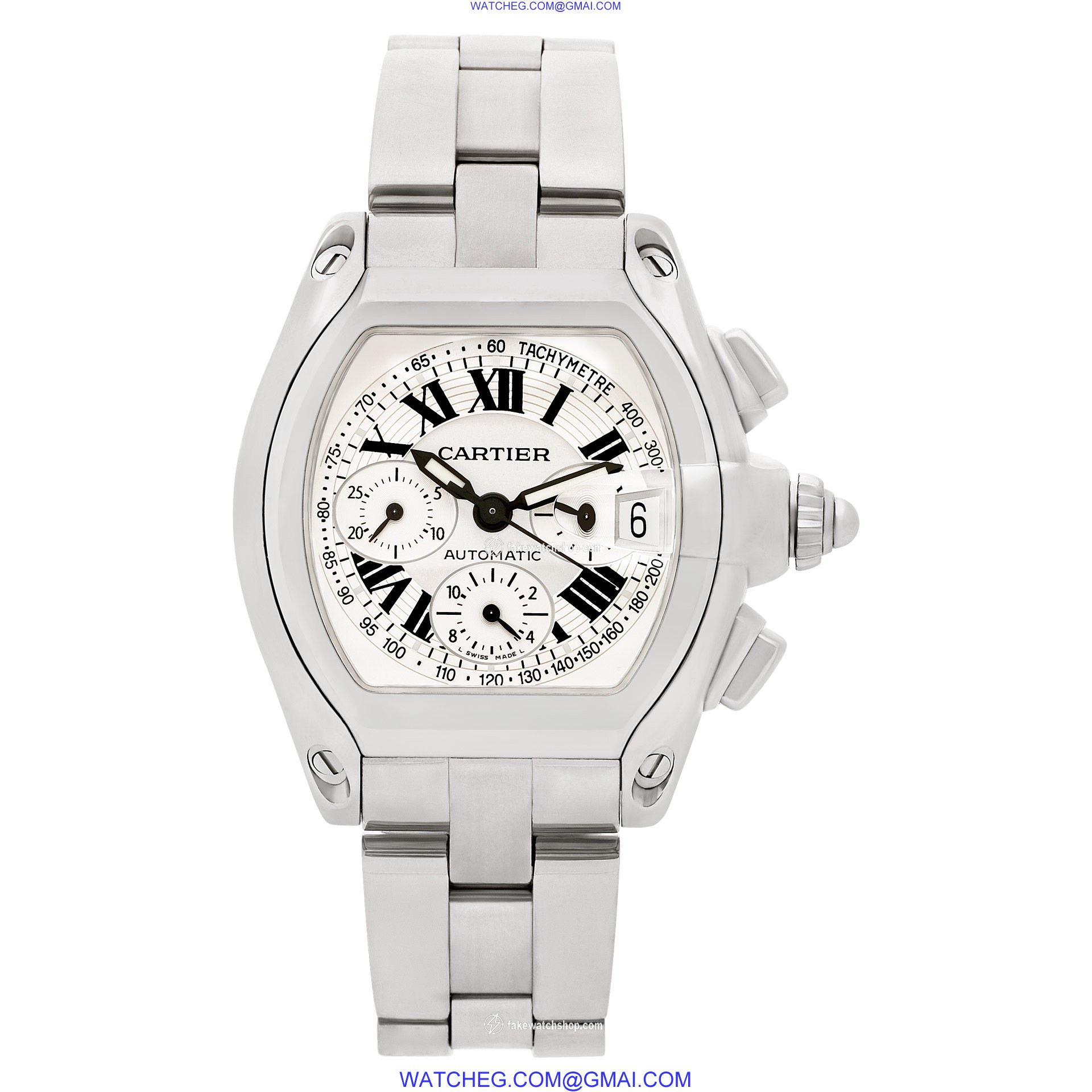 Cartier w62019x6 Roadster Automatic Male Stainless Steel 2