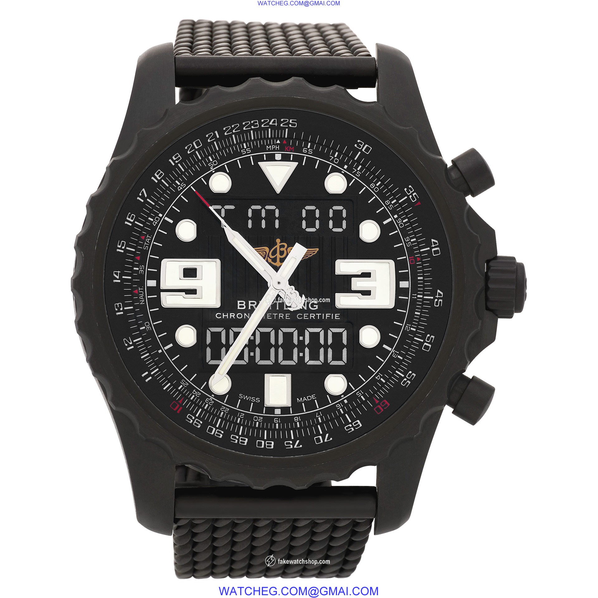 Breitling M78365 Chronospace Automatic Male PVD 2