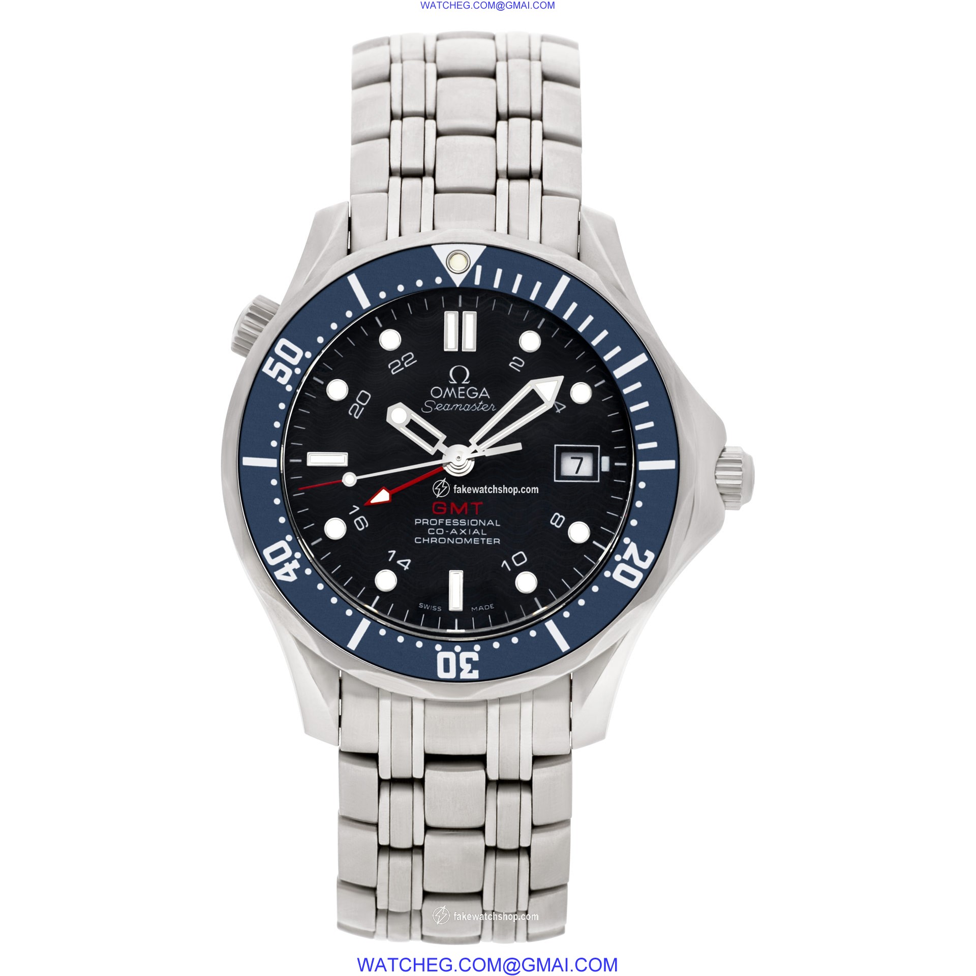 Omega 2535.80.00 Seamaster Co-Axial Automatic Male Stainless Steel 2