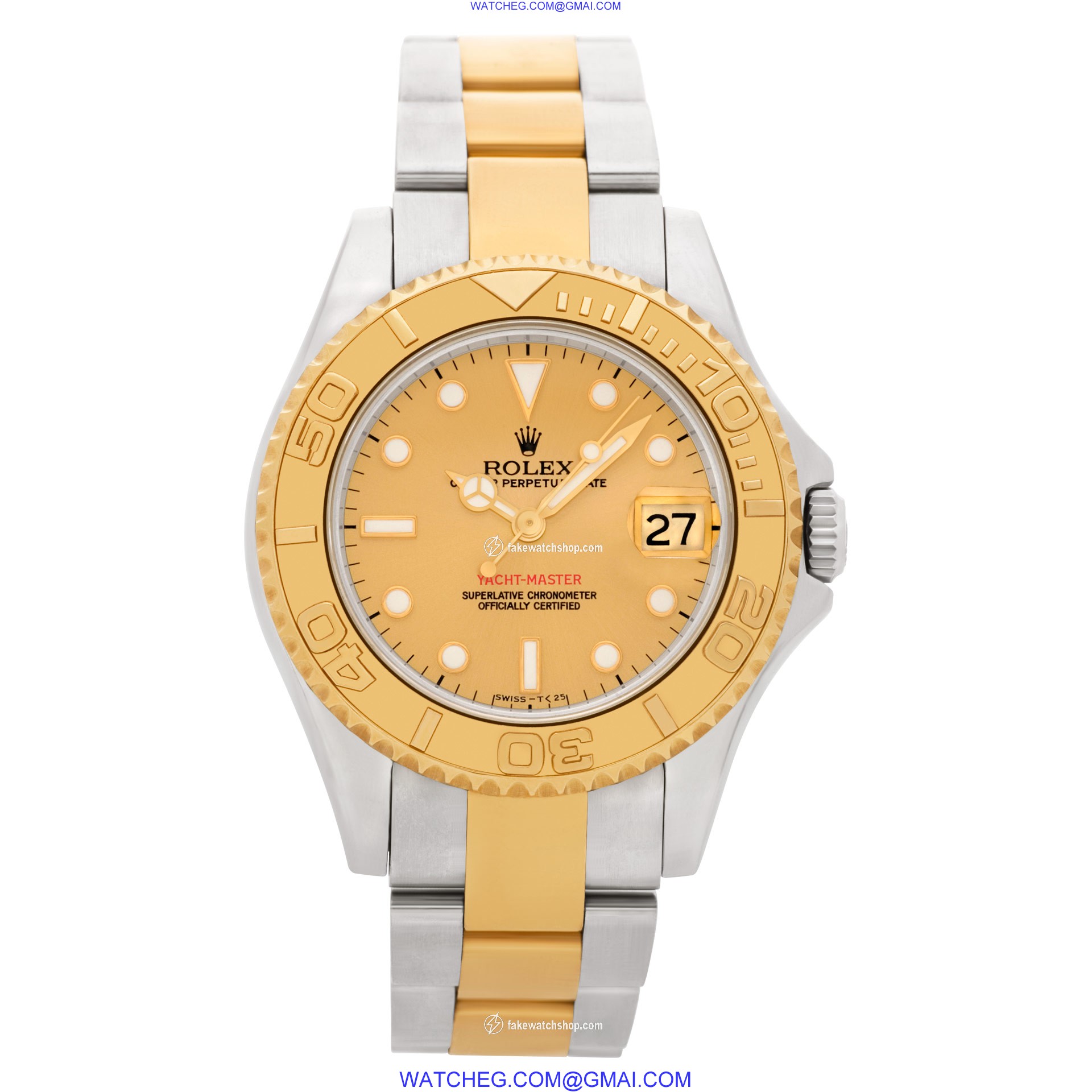 Rolex 68623 Yacht-Master Automatic Unisex 18k gold & Stainless Steel 2