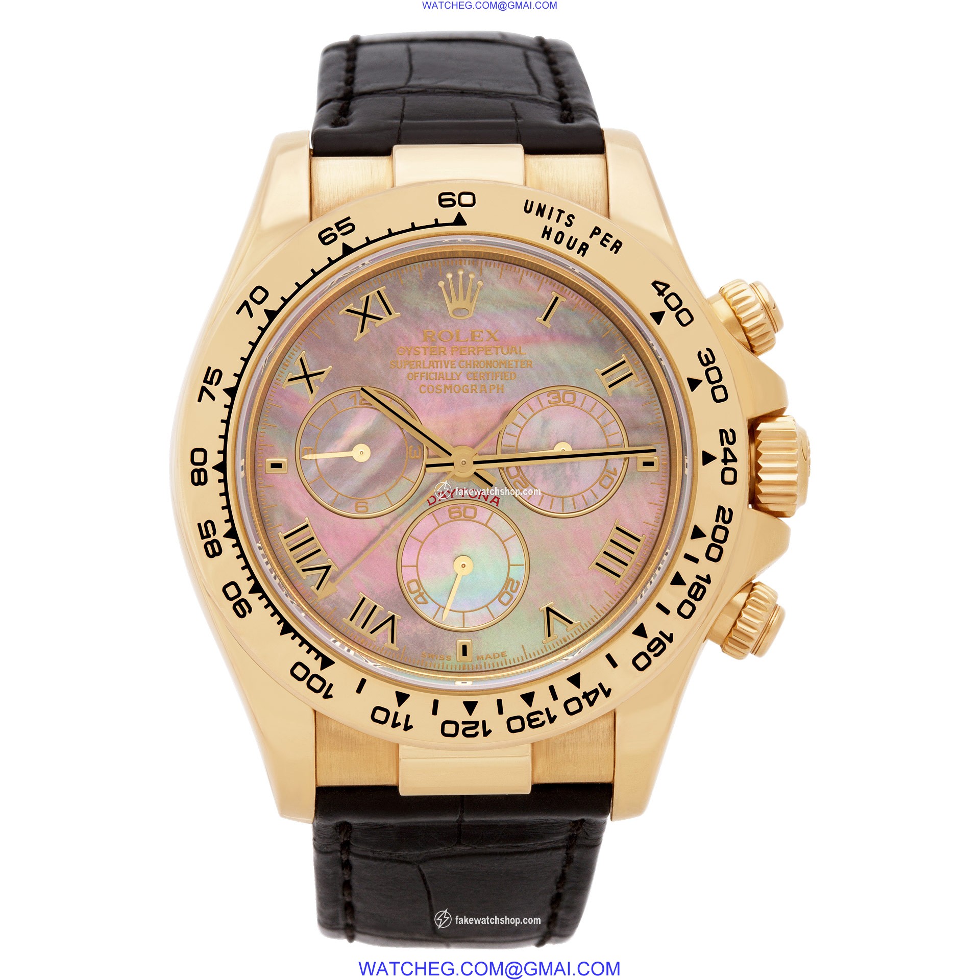 Rolex 116518 Daytona Automatic Male 18k yellow gold 2
