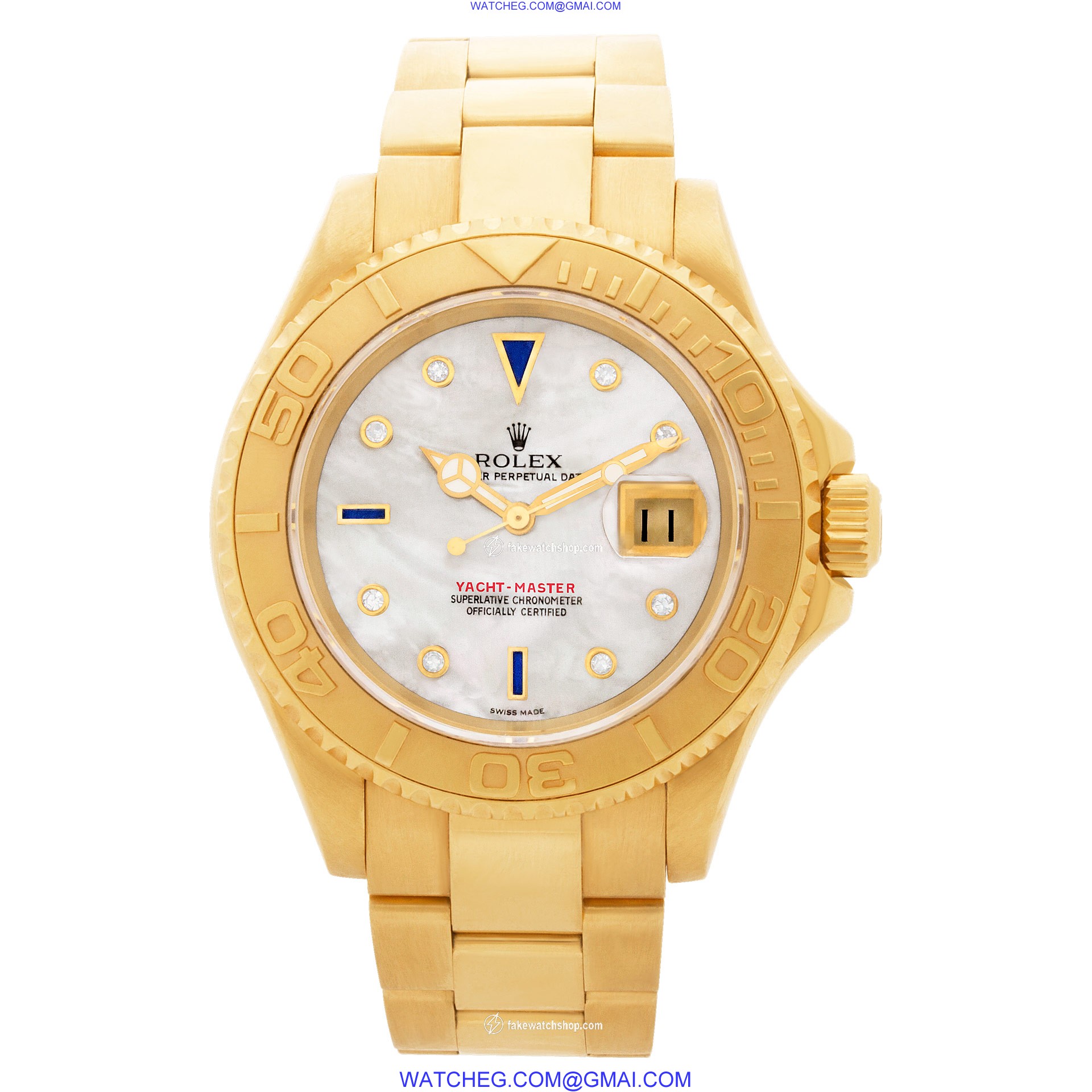 Rolex 16628B Yacht-Master Automatic Male 18k yellow gold 2