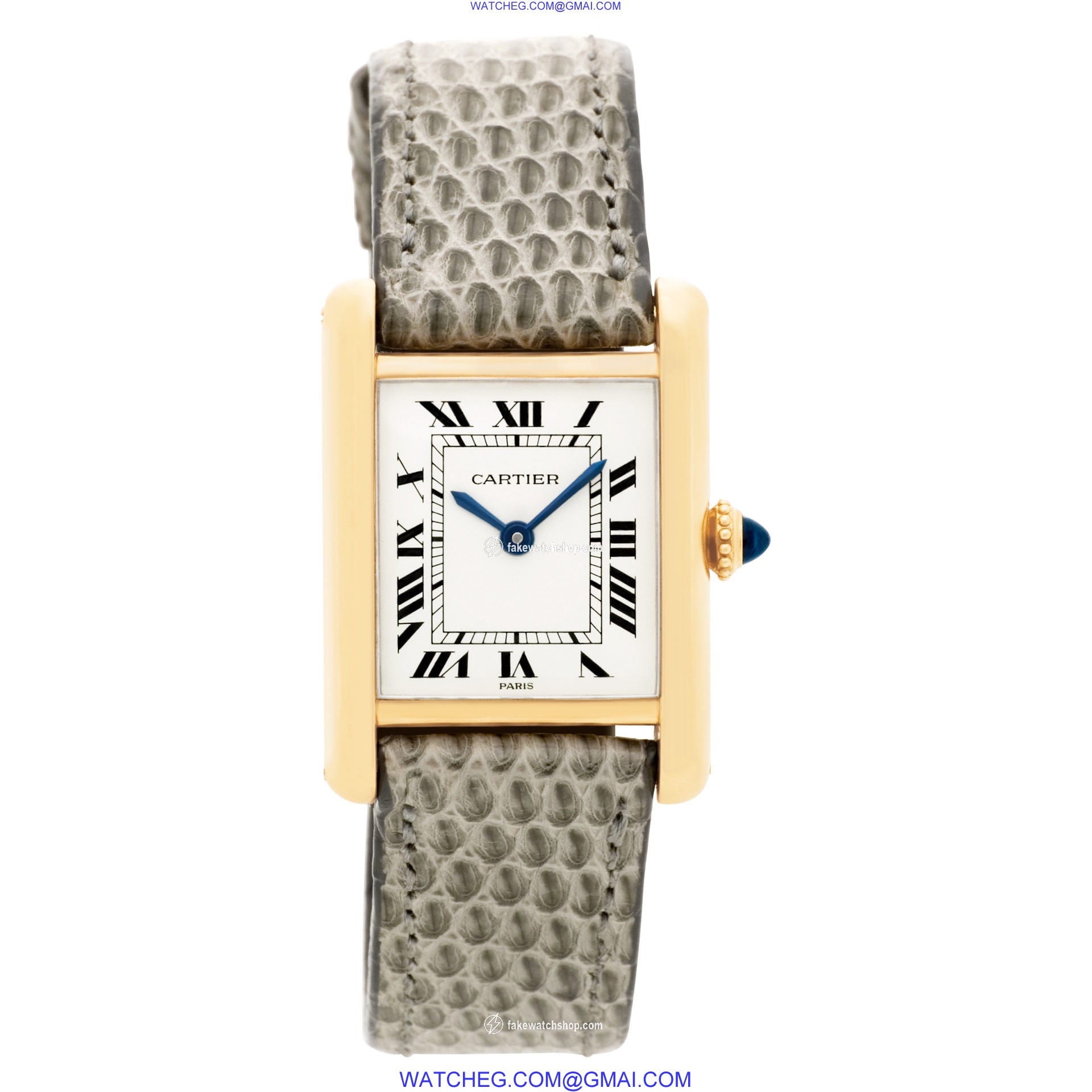 Cartier 7809711034 Tank Manual Female 18k yellow gold 2
