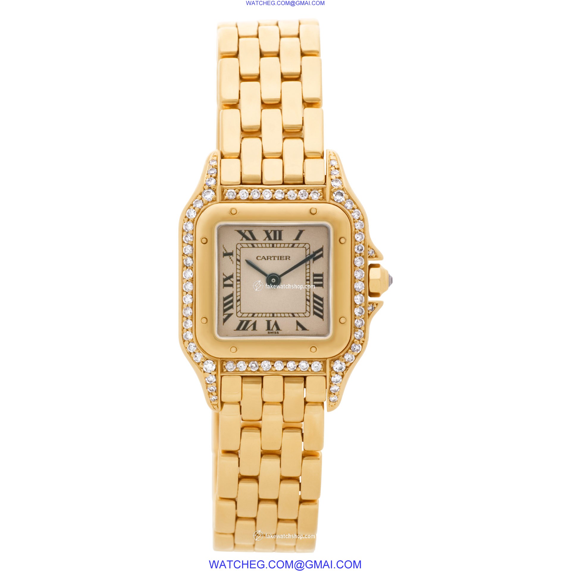 Cartier WF307239 Panthere Quartz Female 18k yellow gold 2