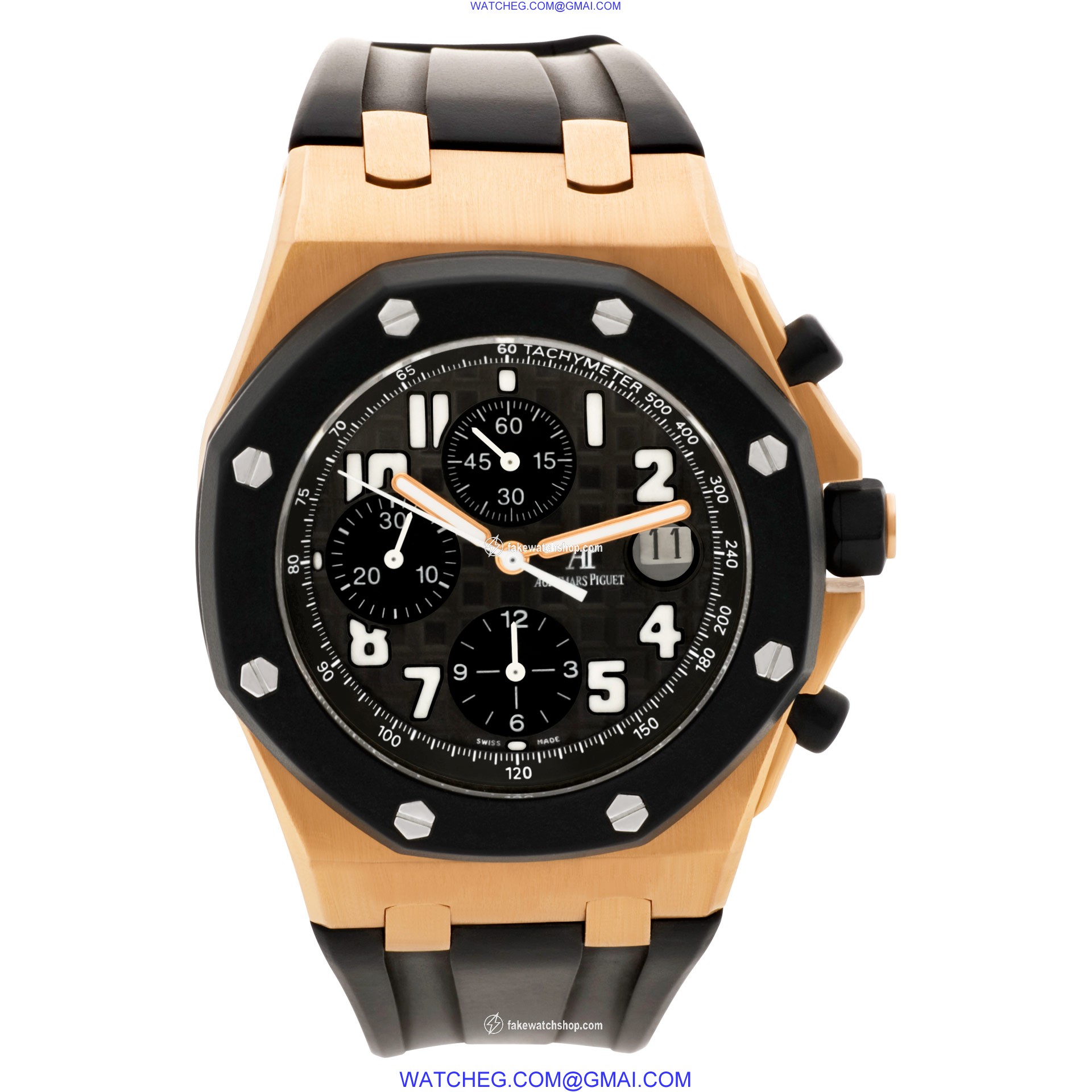 Audemars Piguet 26178OK.OO.D002CA.01 Royal Oak Automatic Male 18k rose gold 2