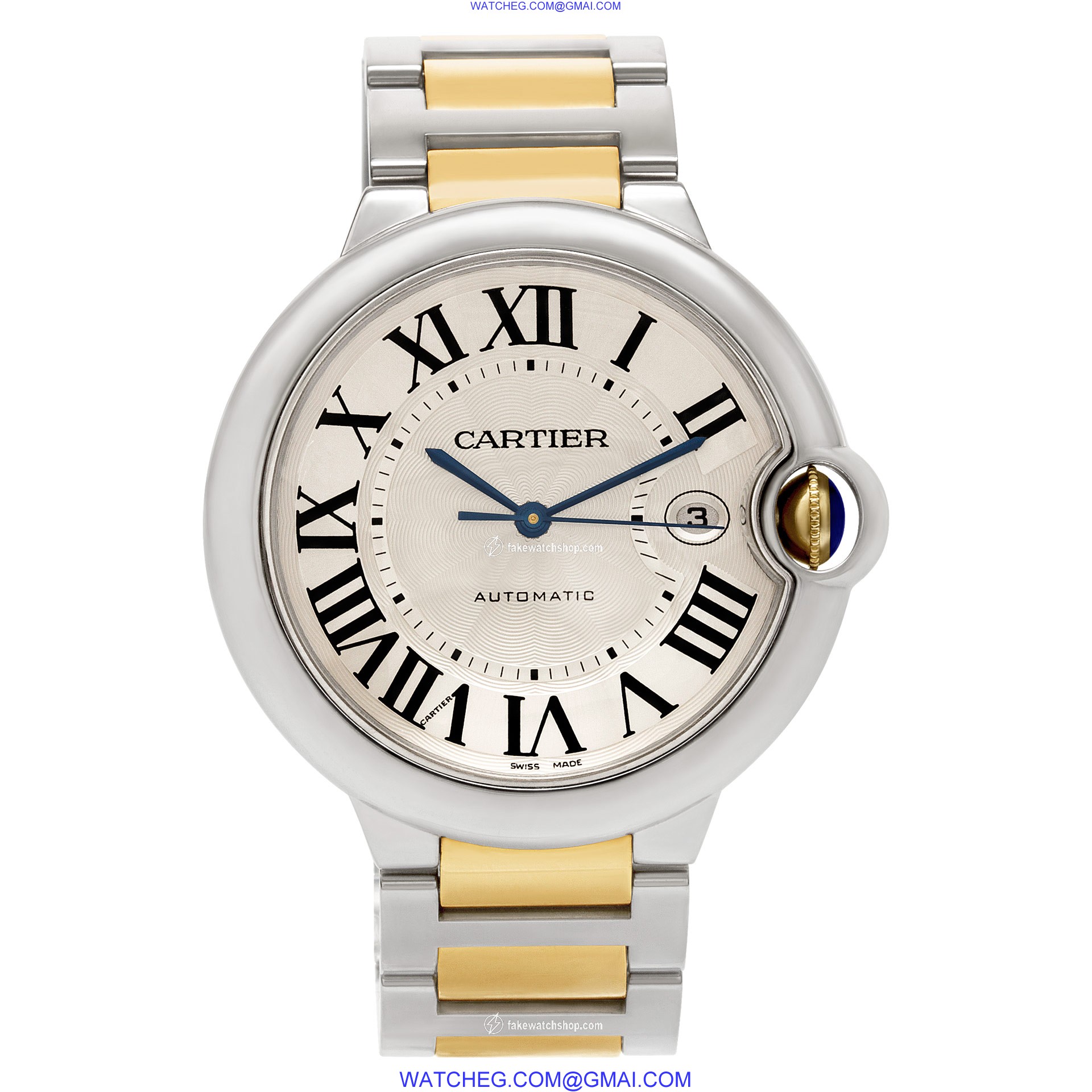 Cartier W69009Z3 Ballon Bleu Automatic Unisex Stainless Steel 2