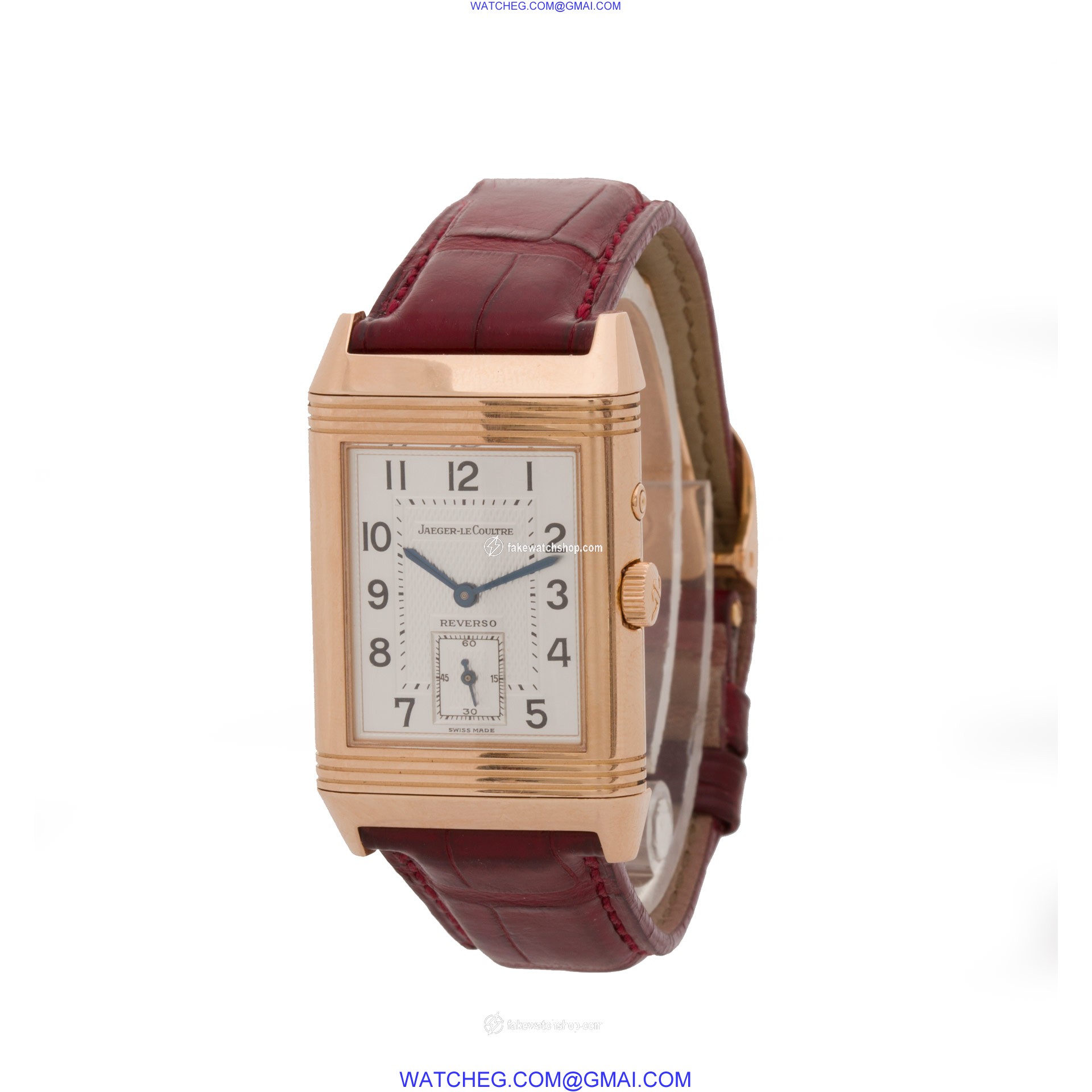 Jaeger LeCoultre Jaeger LeCoultre 3764 Reverso Manual Male 18k Pink Gold 2