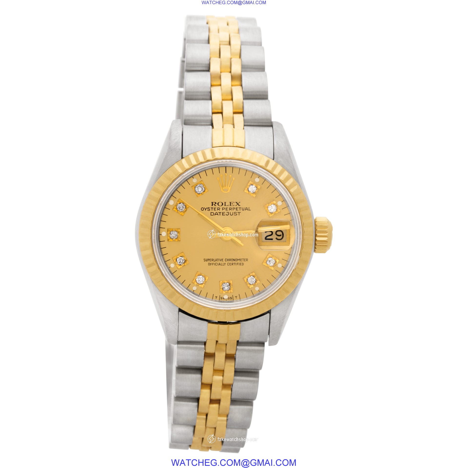 Rolex 69173 Datejust Automatic Female Stainless Steel 2