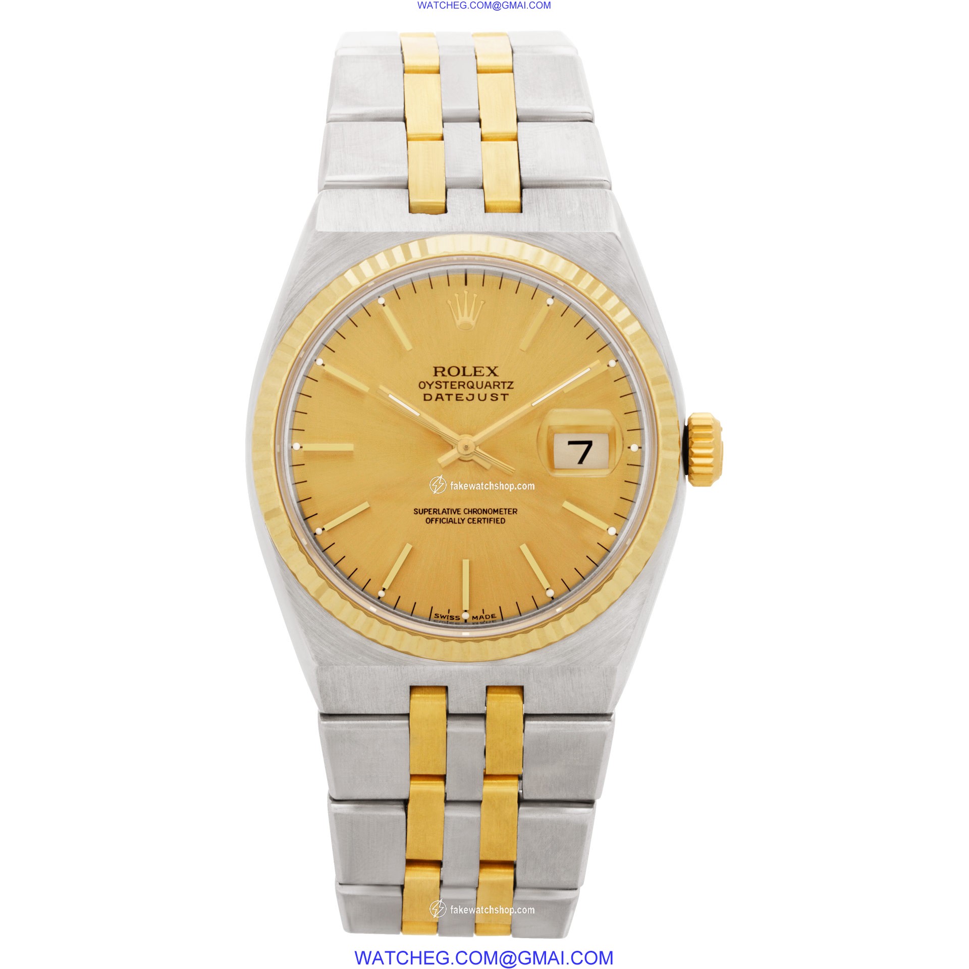 Rolex 17013 Datejust Quartz Male Stainless Steel 2