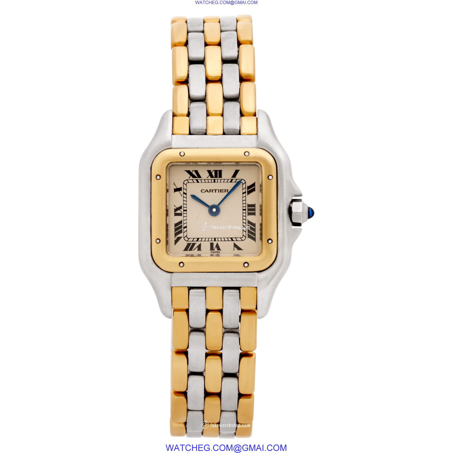 Cartier W25028B Panthere Quartz Female Stainless Steel 2