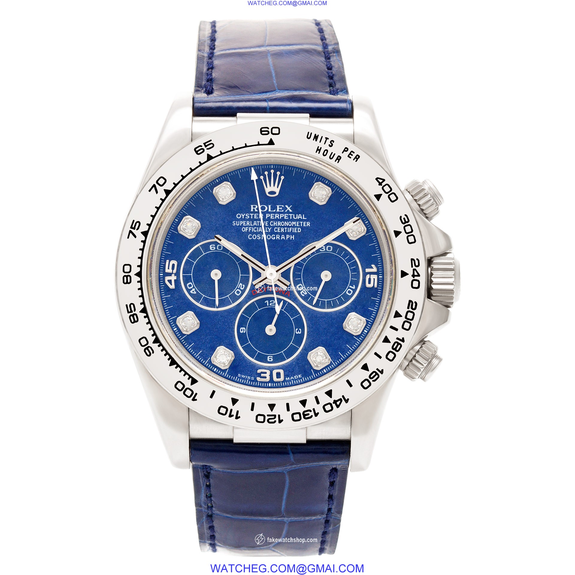 Rolex 16519 Daytona Automatic Male 18k White Gold 2