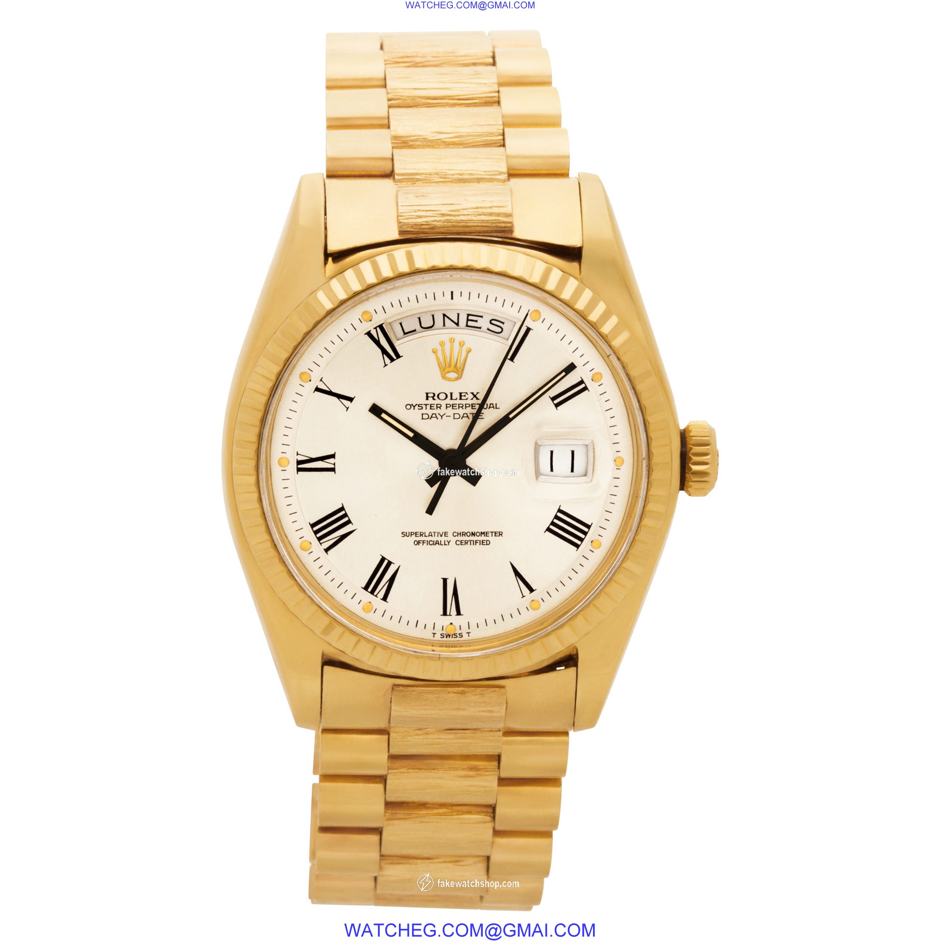 Rolex 1803 Day-Date Automatic Unisex 18k yellow gold 2
