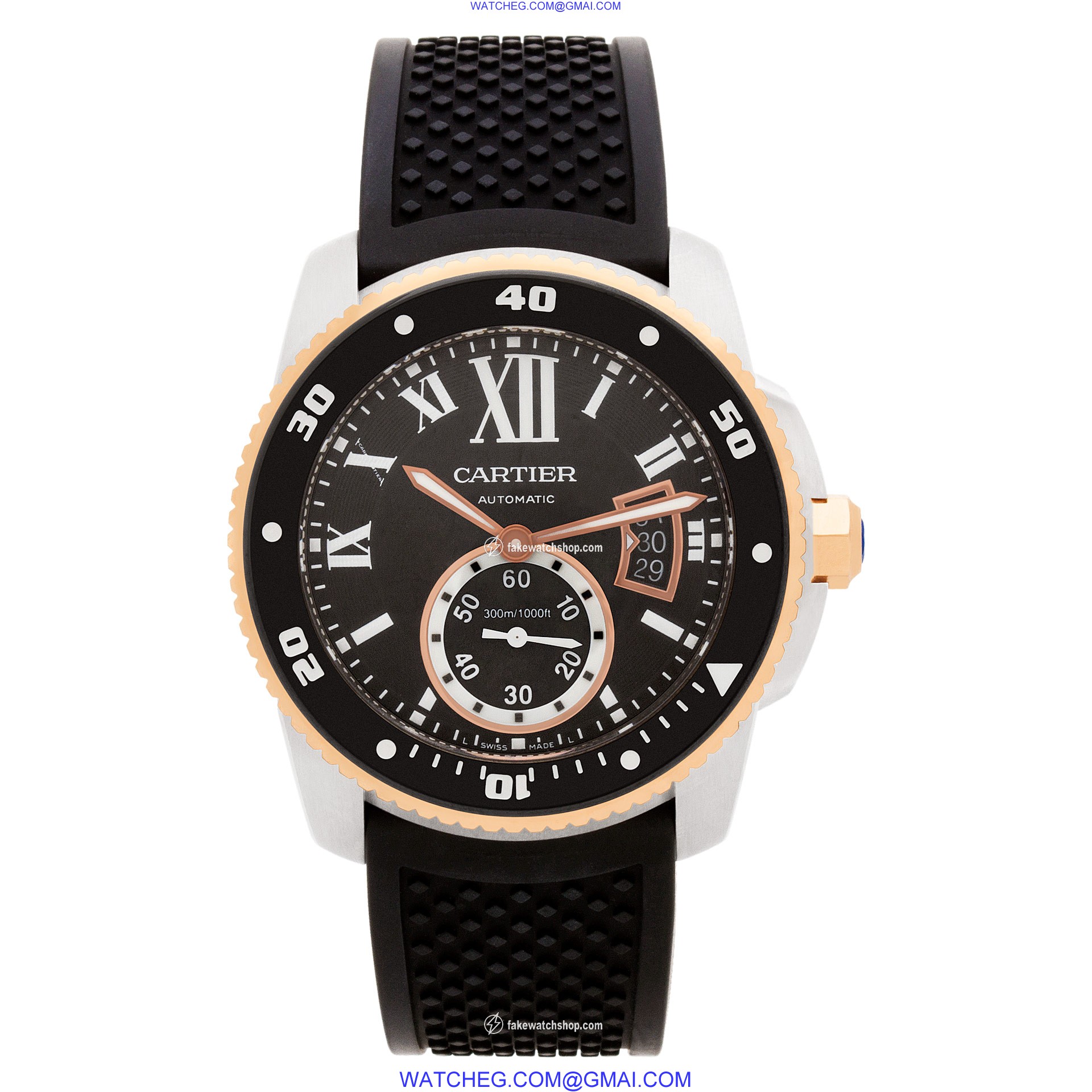 Cartier W7100055 Calibre Automatic Male Stainless Steel 2