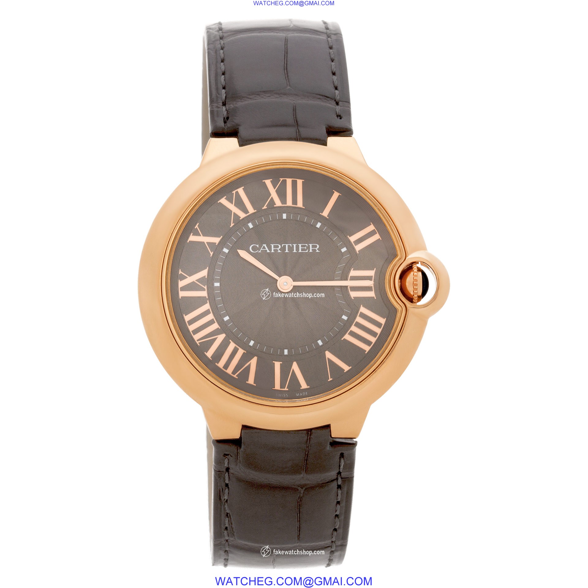 Cartier W6920089 Ballon Bleu Manual Male 18k Pink Gold 2