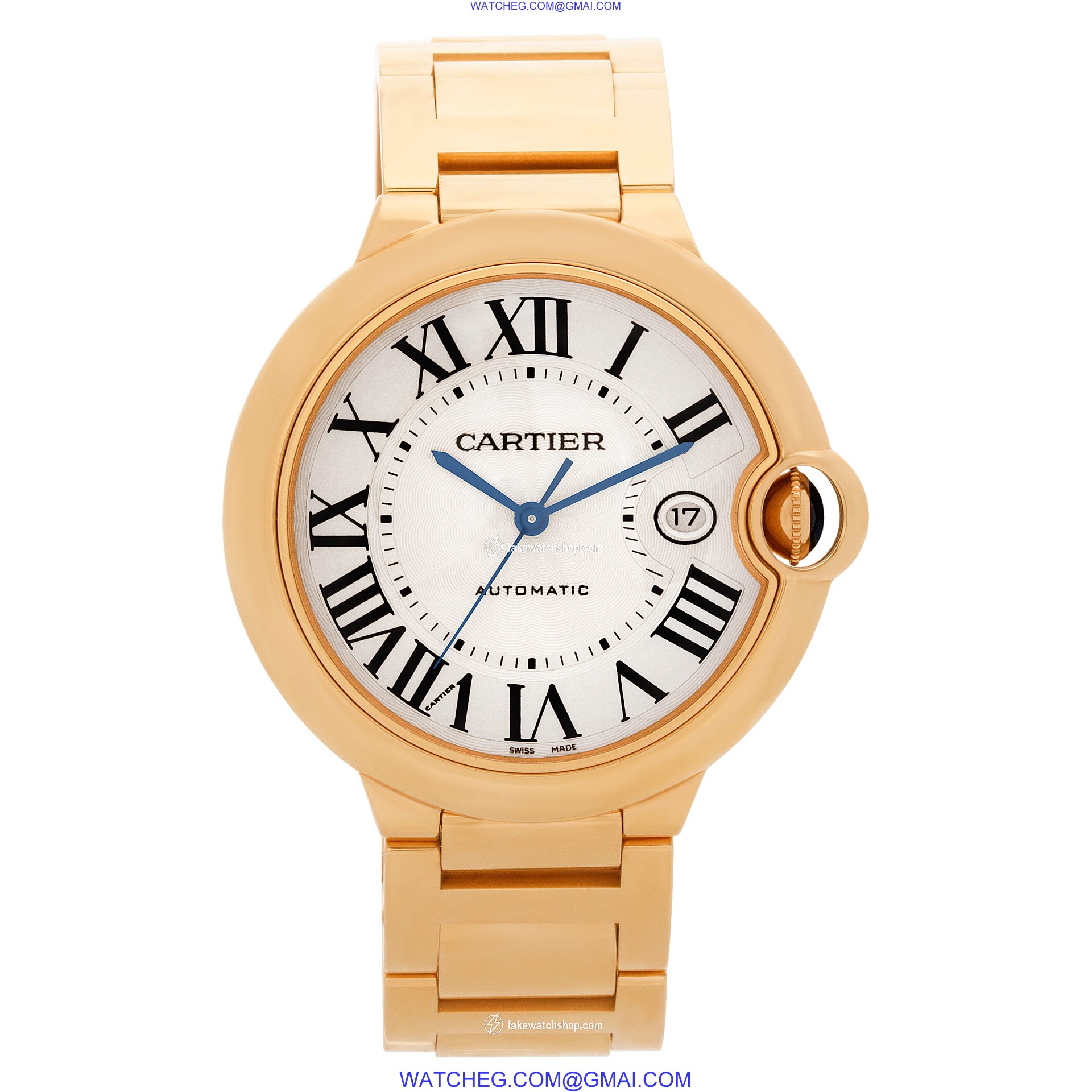 Cartier W69005Z2 Ballon Bleu Automatic Male 18k yellow gold 2