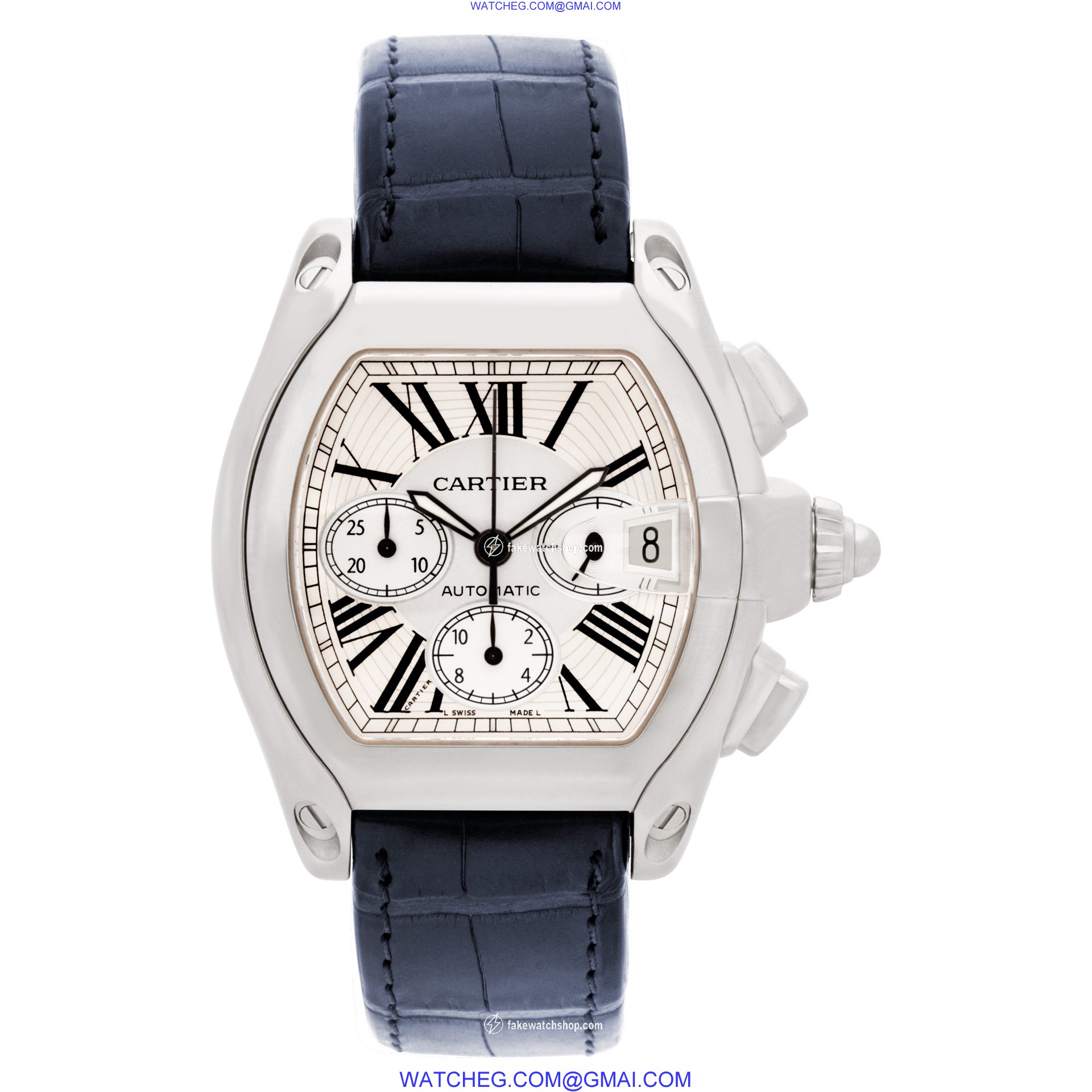 Cartier W62019X6 Roadster Automatic Male Stainless Steel 2