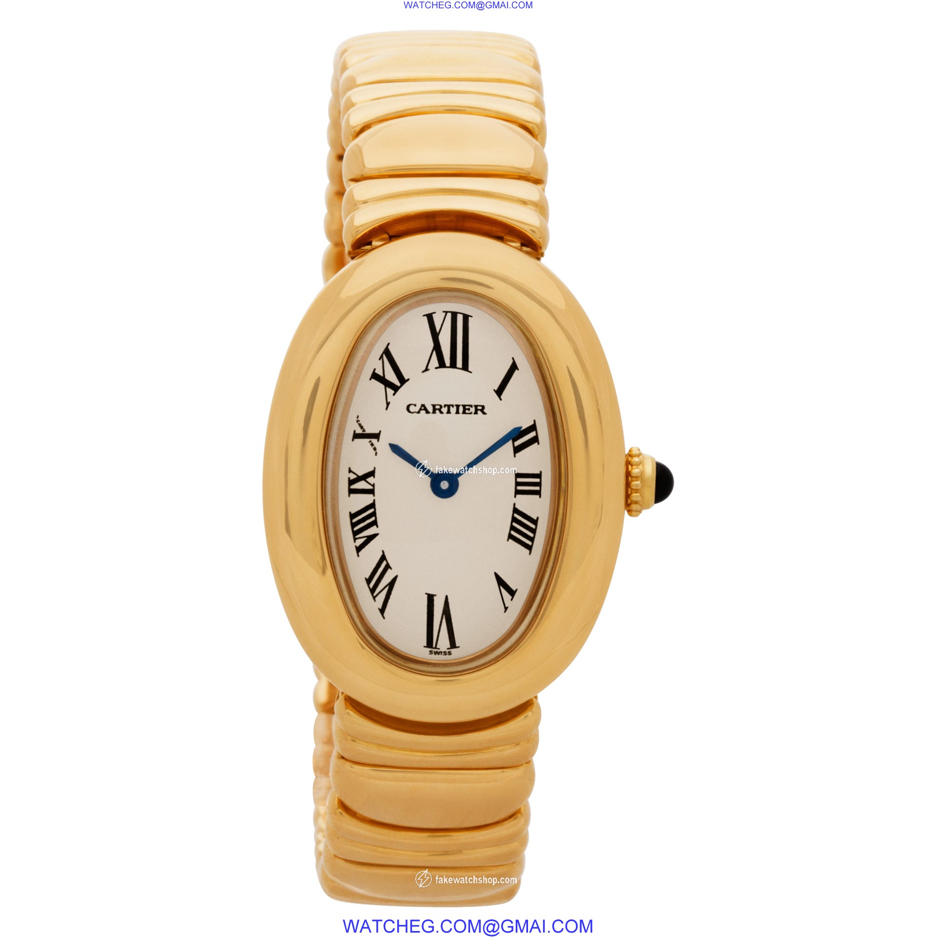 Cartier Cartier 2247 Baignoire Quartz Female 18k yellow gold 2