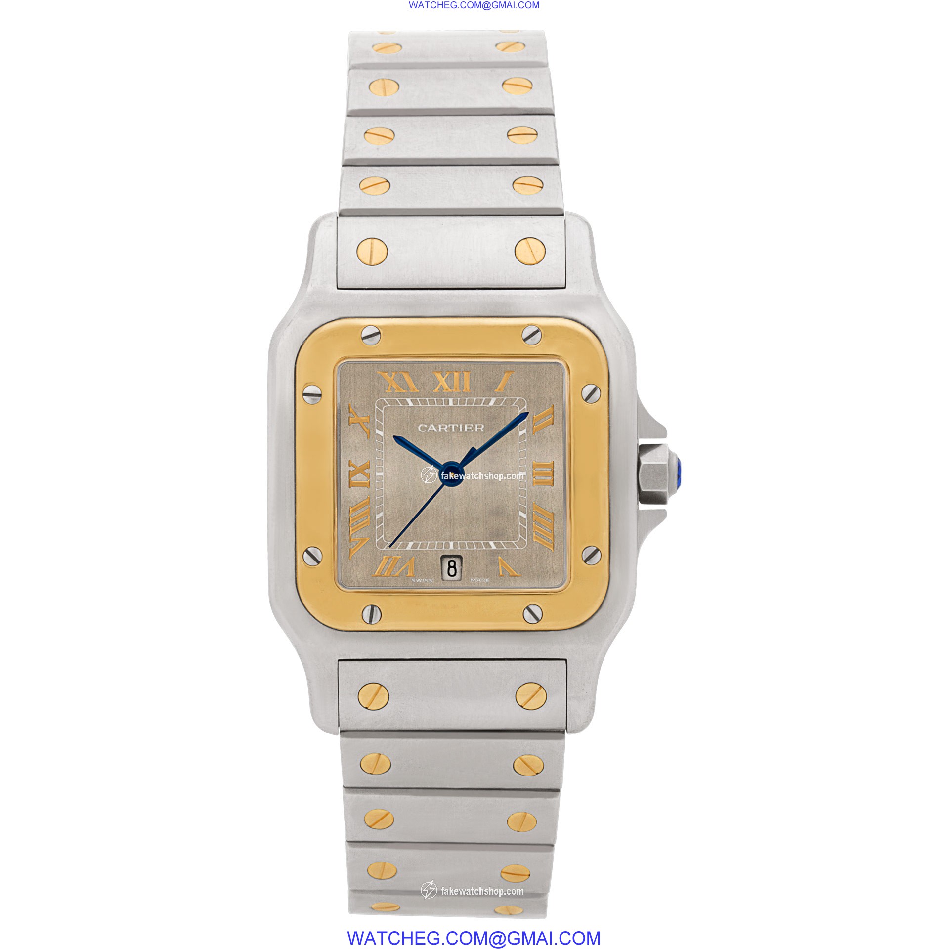 Cartier W20030C4 Santos Quartz Male Stainless Steel 2