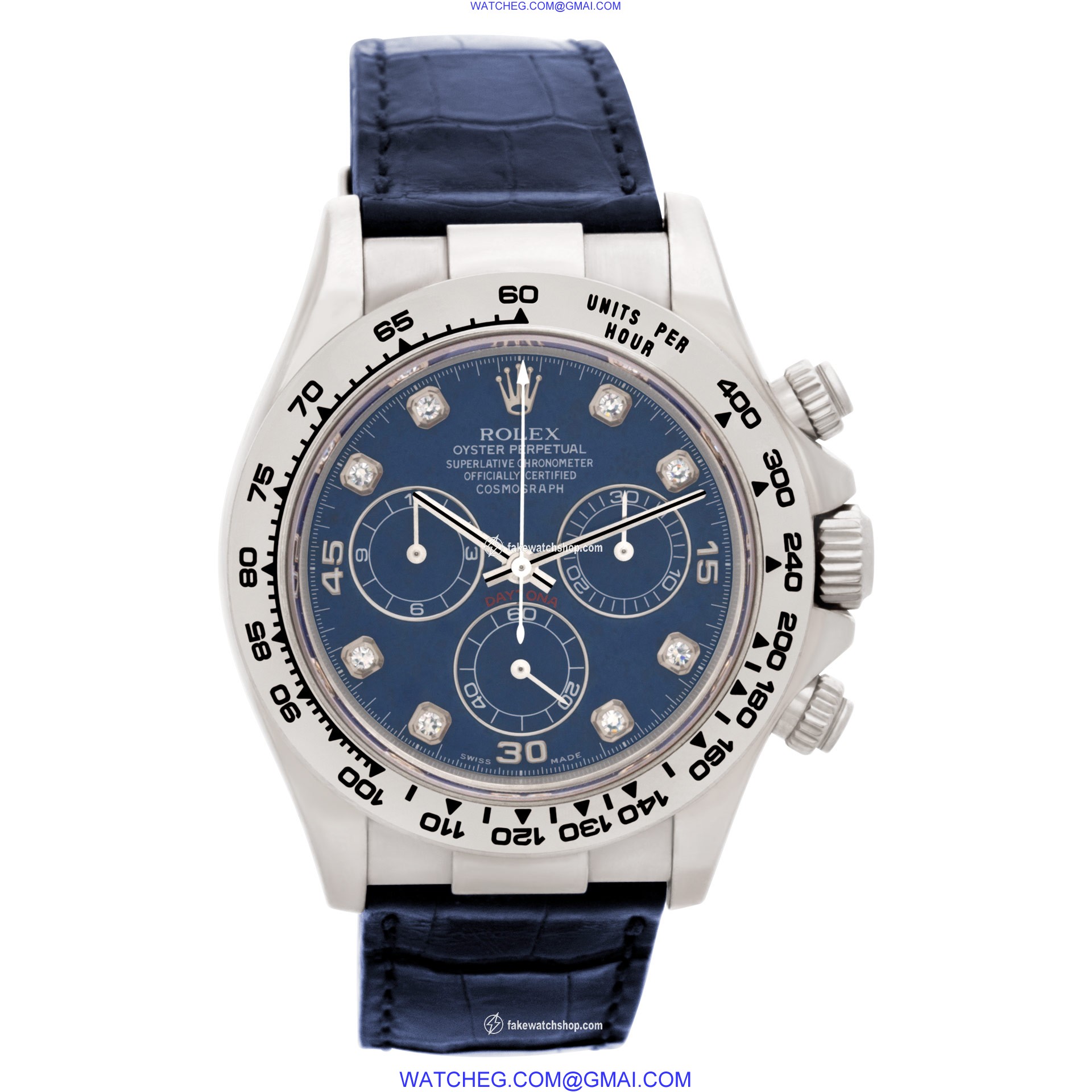 Rolex 116519 Daytona Automatic Male 18k White Gold 2