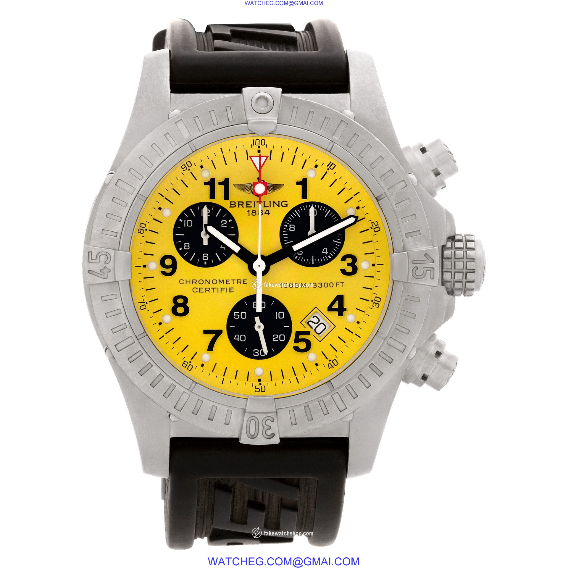 Breitling E-73360 Avenger Quartz Male Titanium 2