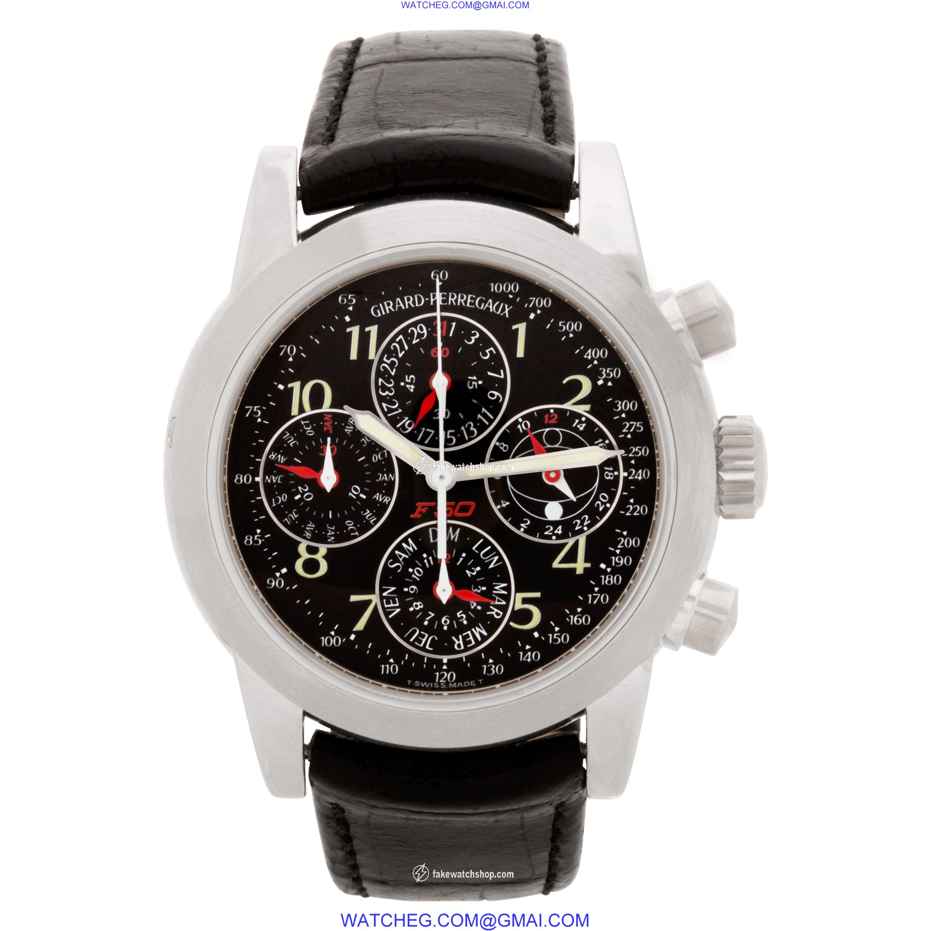 Girard Perregaux 9025 Ferrari Automatic Male Platinum 2