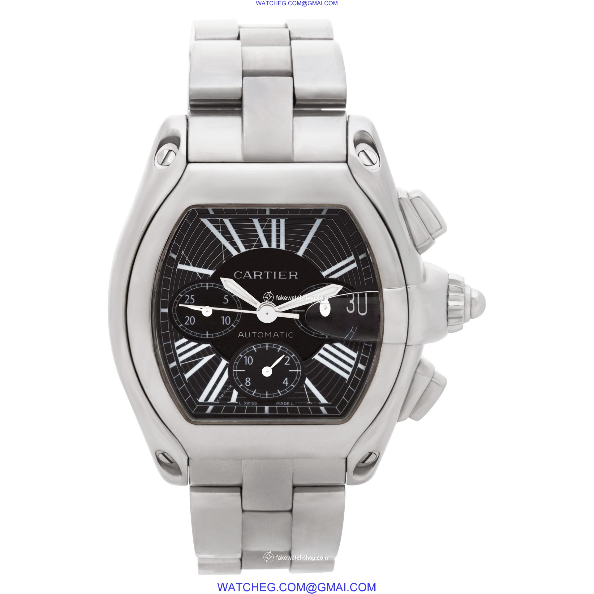 Cartier W62020X6 Roadster Automatic Male Stainless Steel 2
