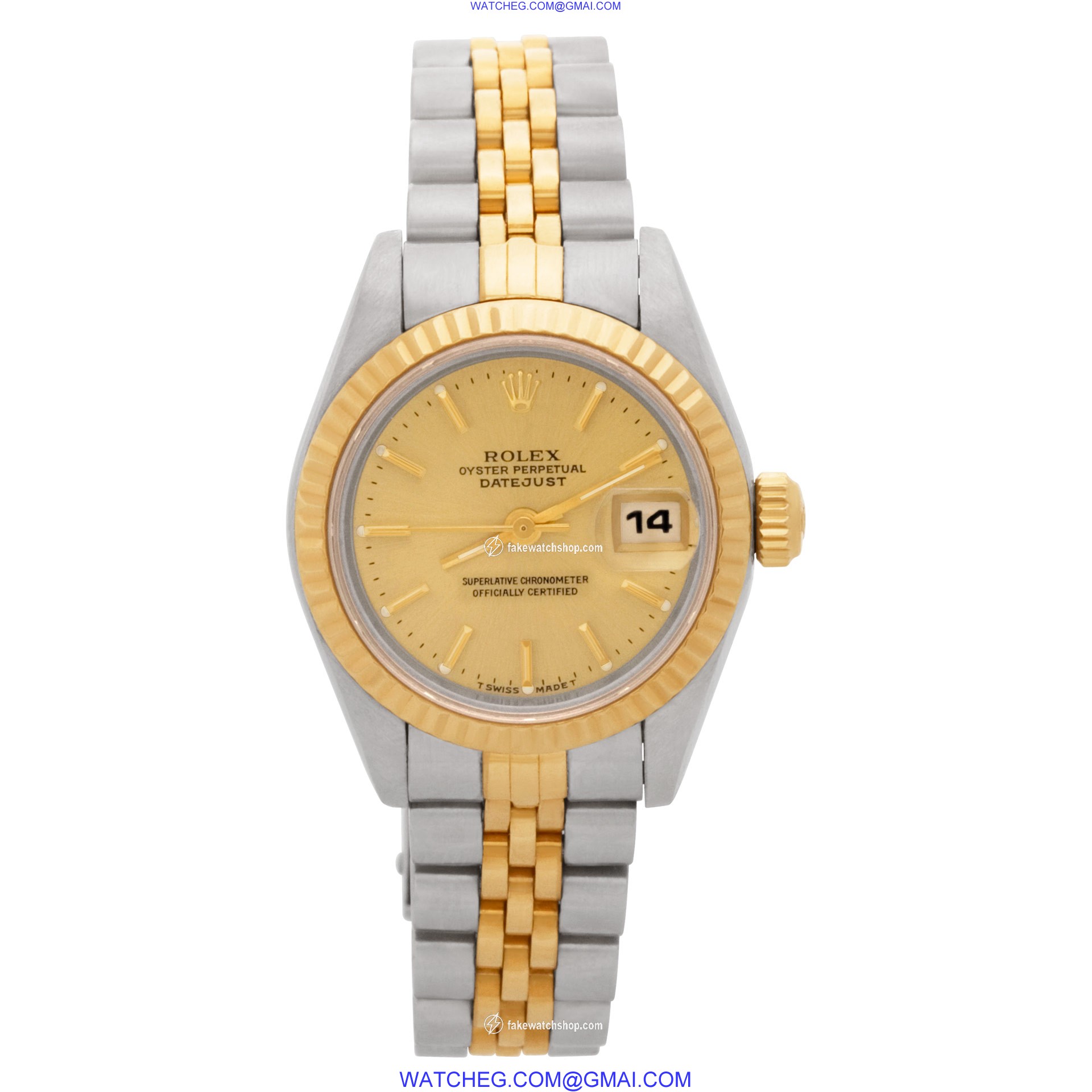 Rolex 69173 Datejust Automatic Female 18k gold & Stainless Steel 2