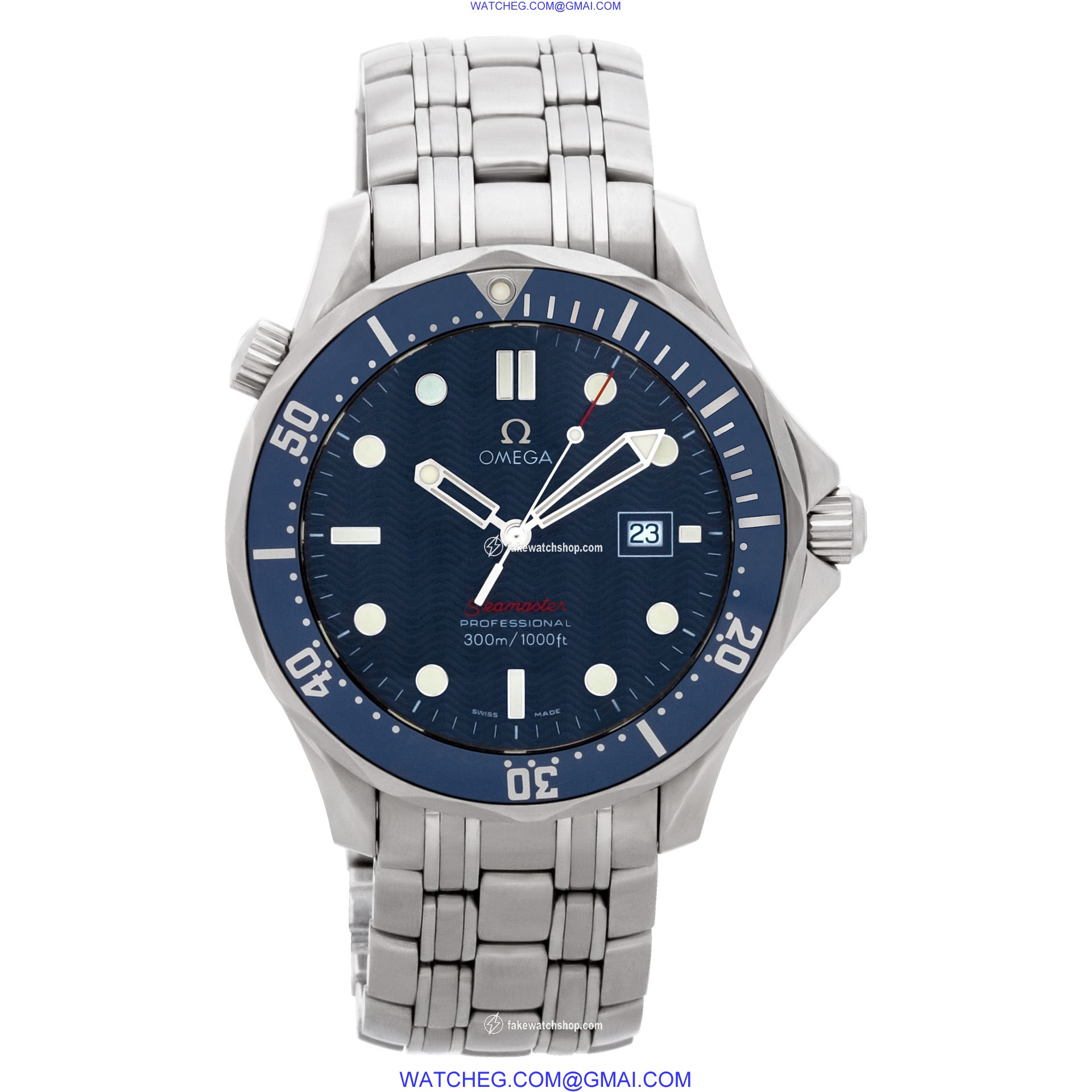 Omega 2221.80.00 Seamaster Quartz Male Stainless Steel 2