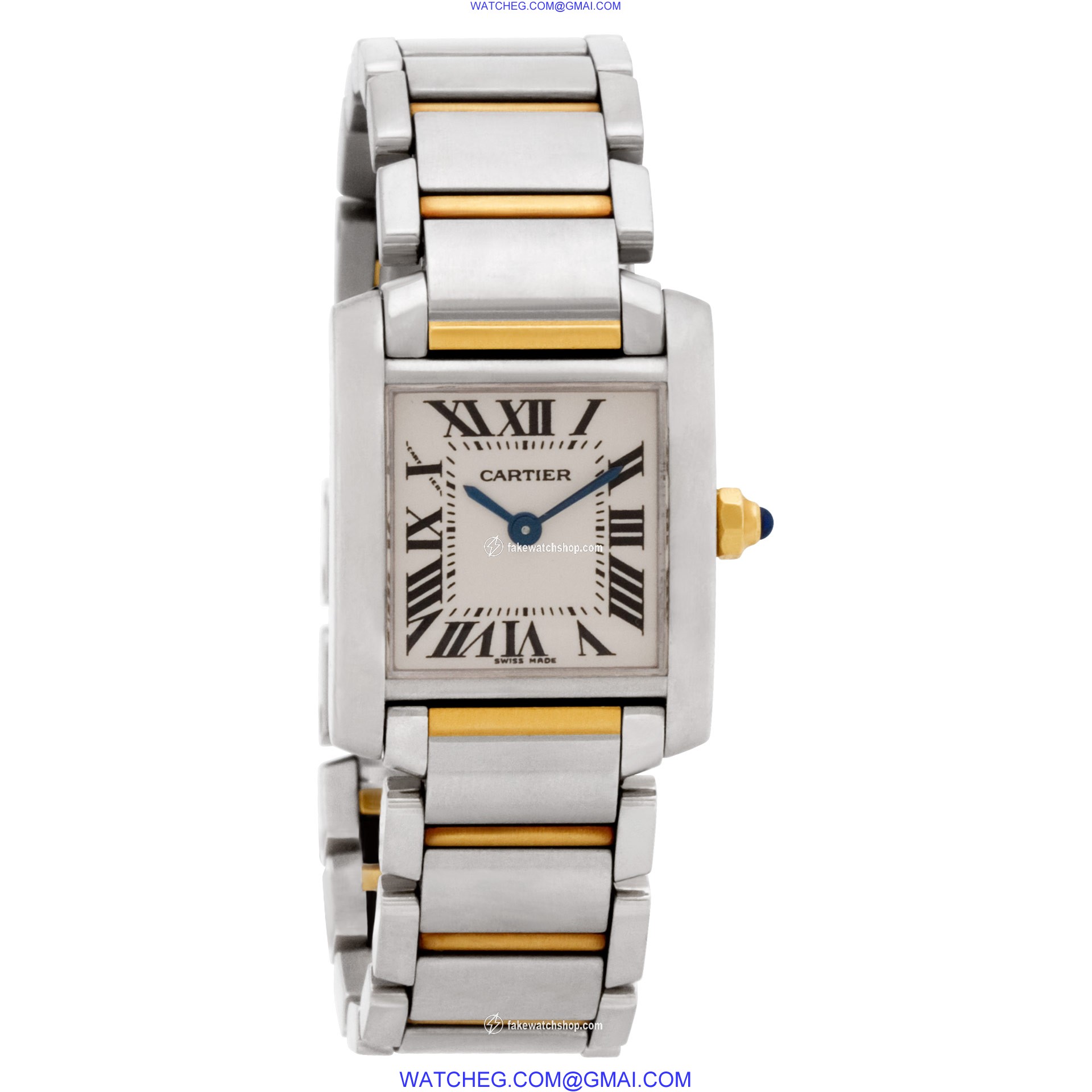 Cartier 345520CD Tank Francaise Quartz Female Stainless Steel 2