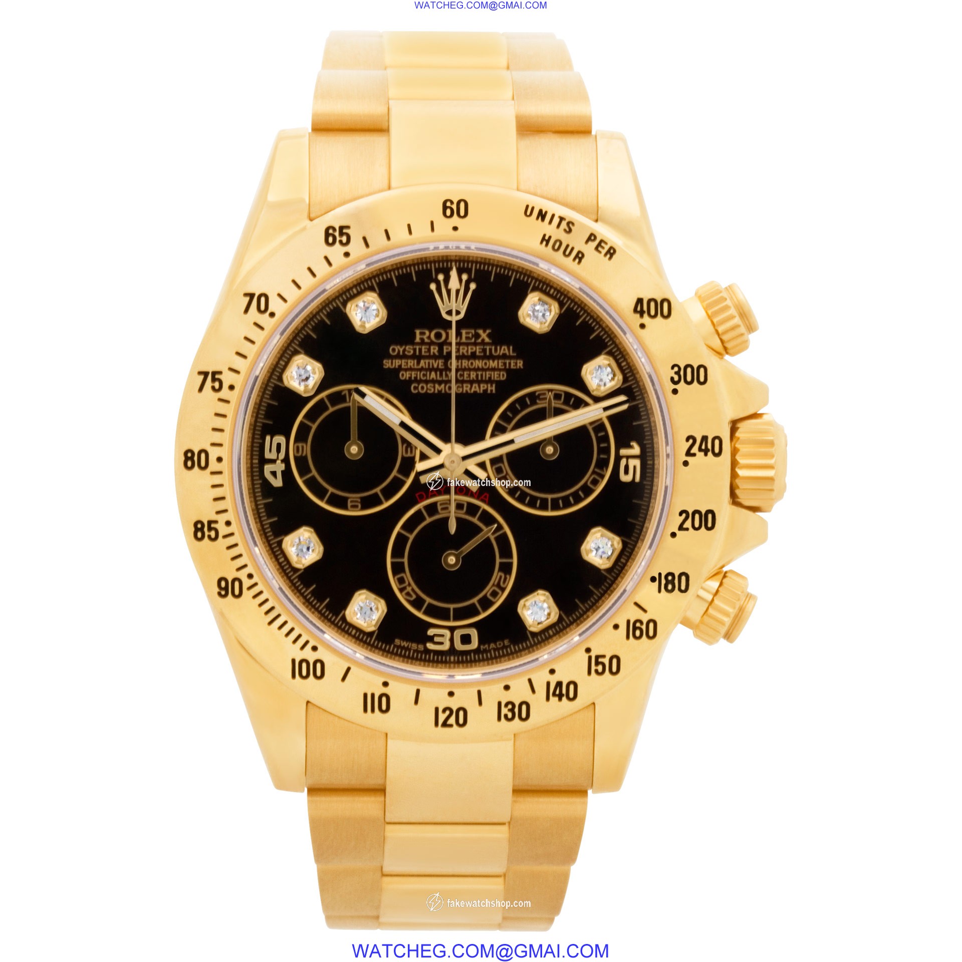Rolex 116528H Daytona Automatic Male 18k yellow gold 2