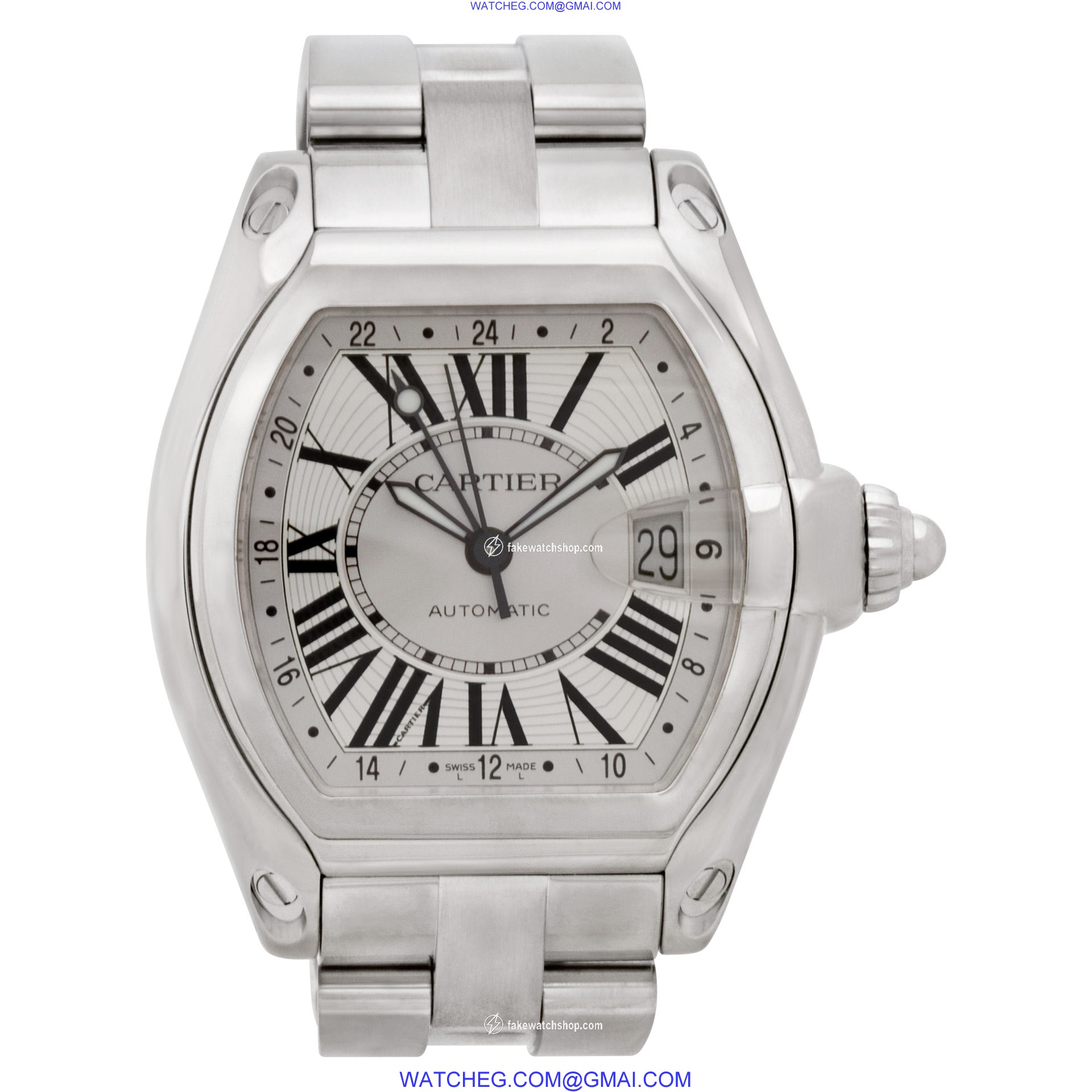 Cartier W6206017 Roadster Automatic Male Stainless Steel 2