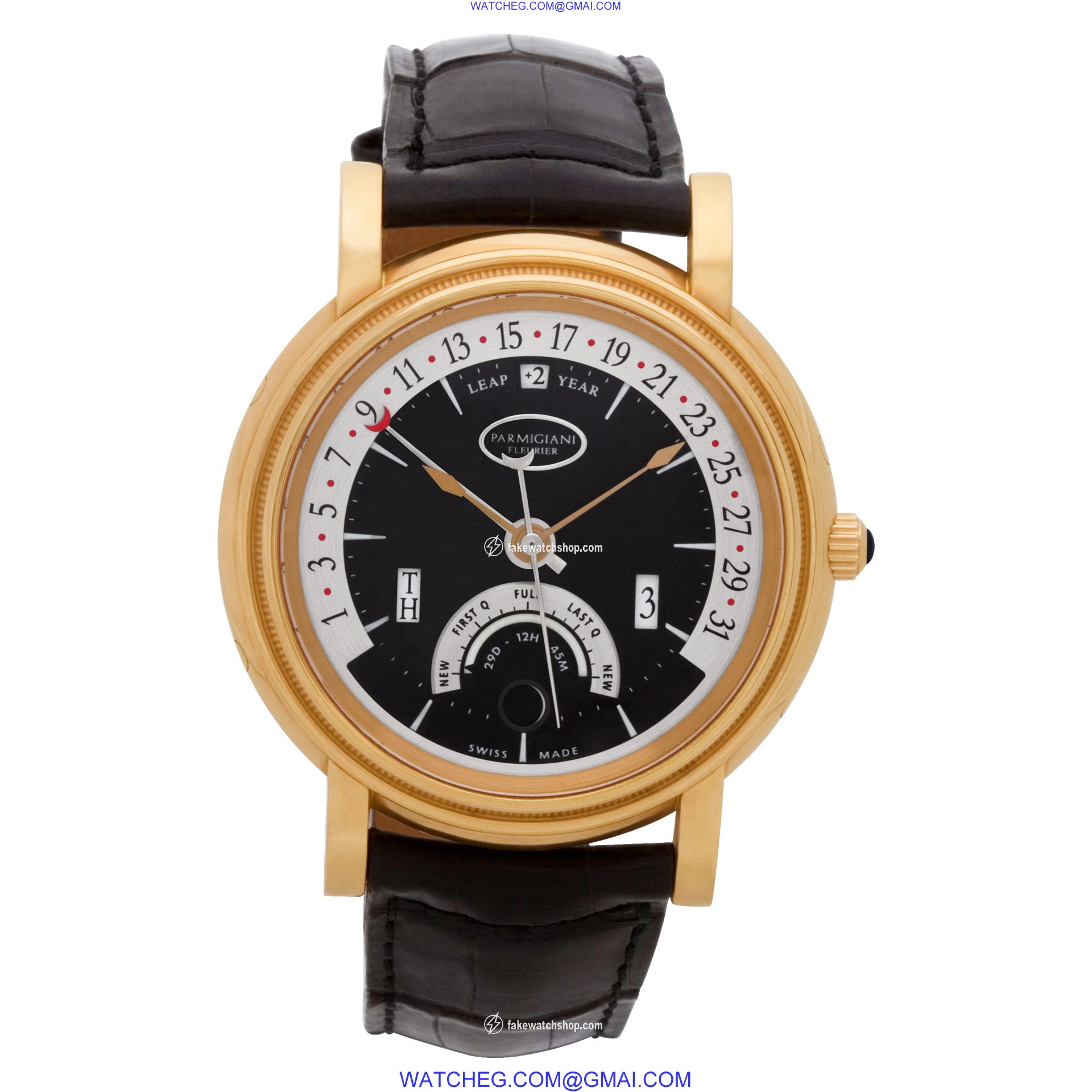 Parmigiani Parmigiani 4443 Fleurier Automatic Male 18k Pink Gold 2