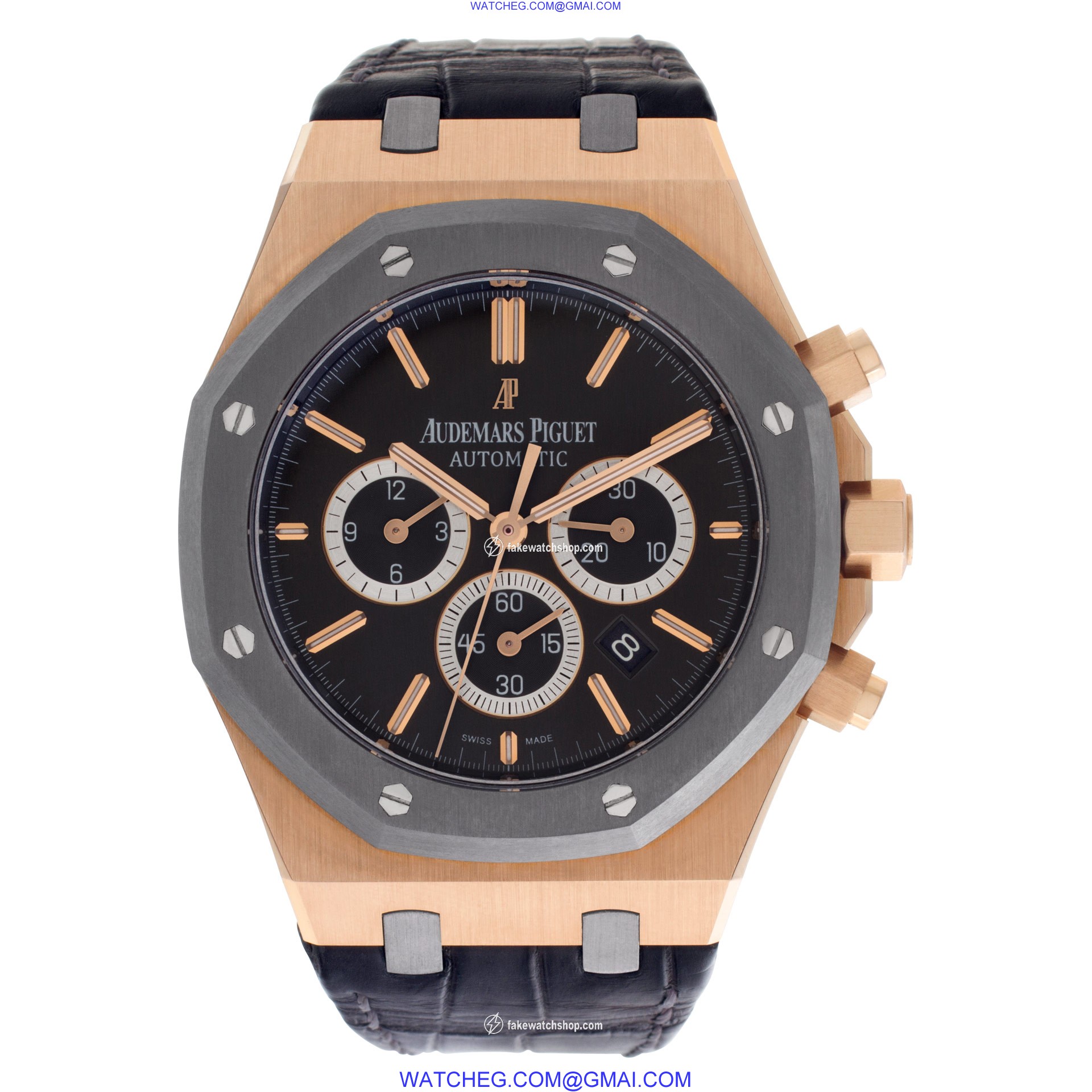 Audemars Piguet 263250l.00.d005cr.01 Royal Oak Automatic Male 18k rose gold 2