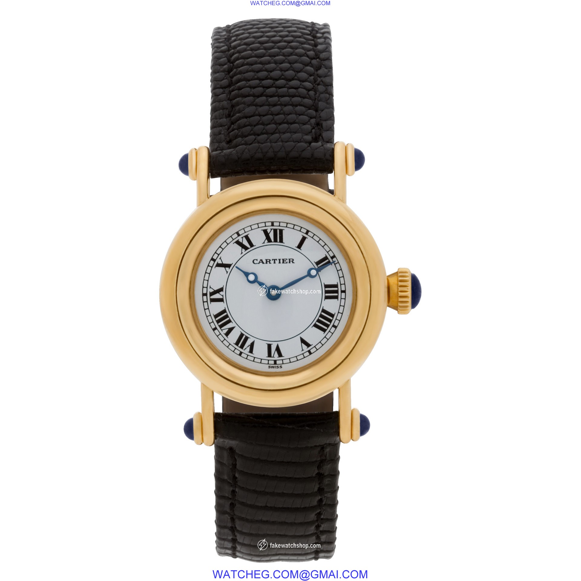 Cartier 14400 Diabolo Quartz Male 18k yellow gold 2