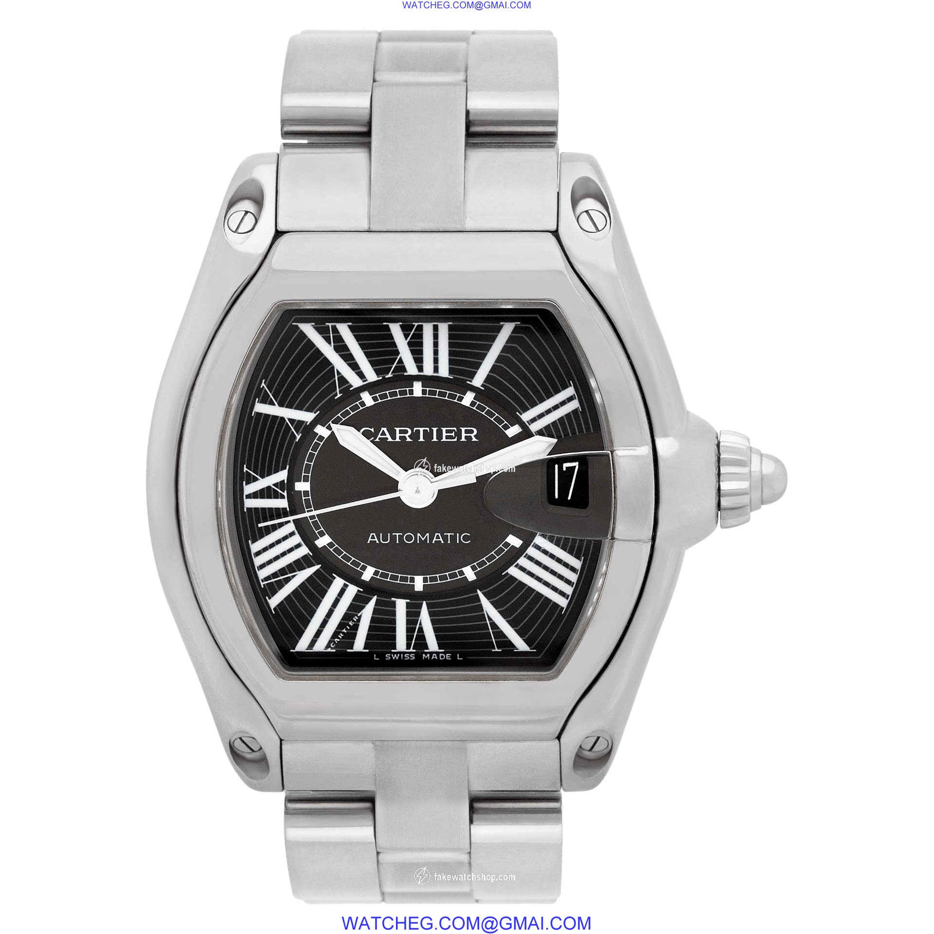 Cartier 2510 Roadster Automatic Unisex Stainless Steel 2