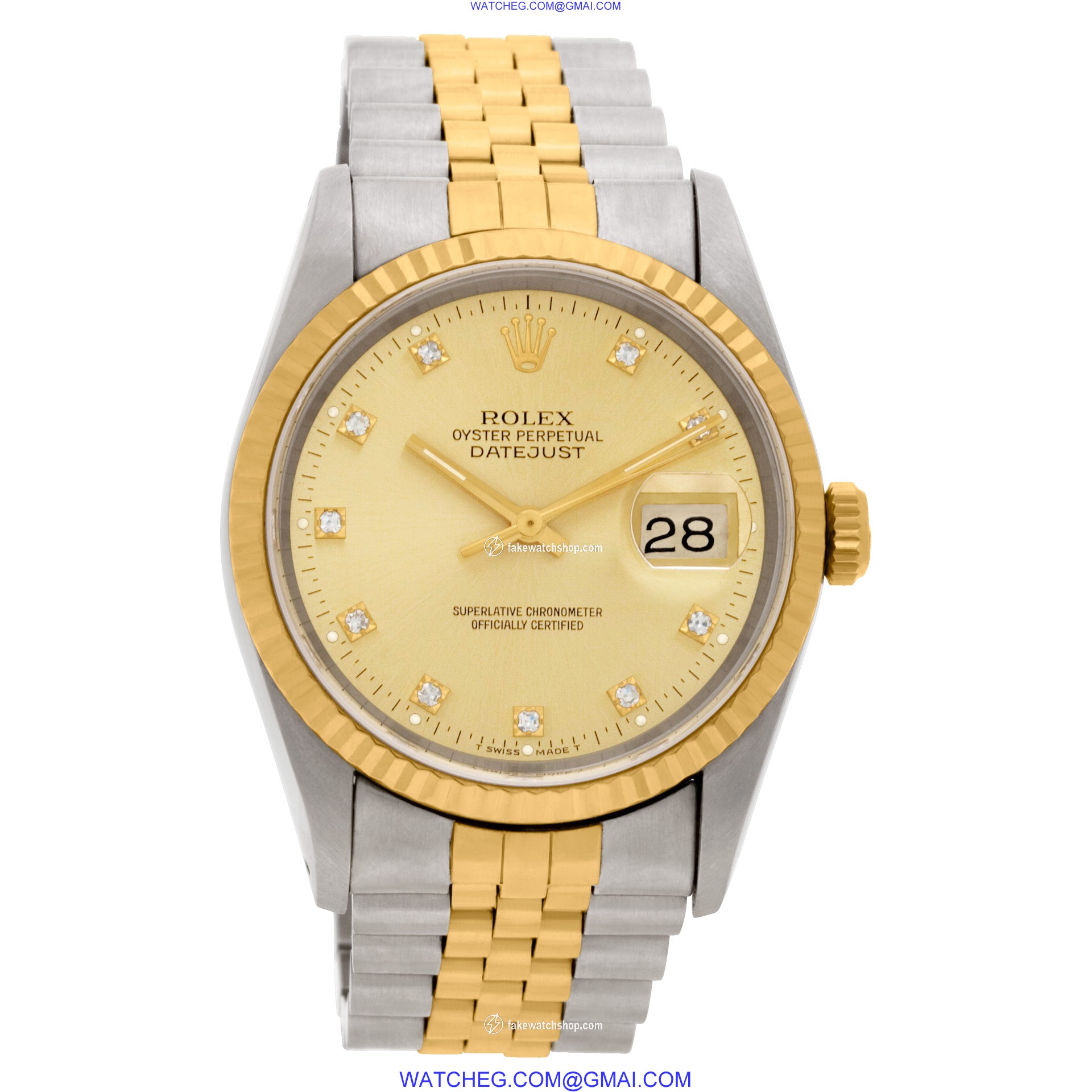Rolex 16233 Datejust Automatic Male Stainless Steel 2