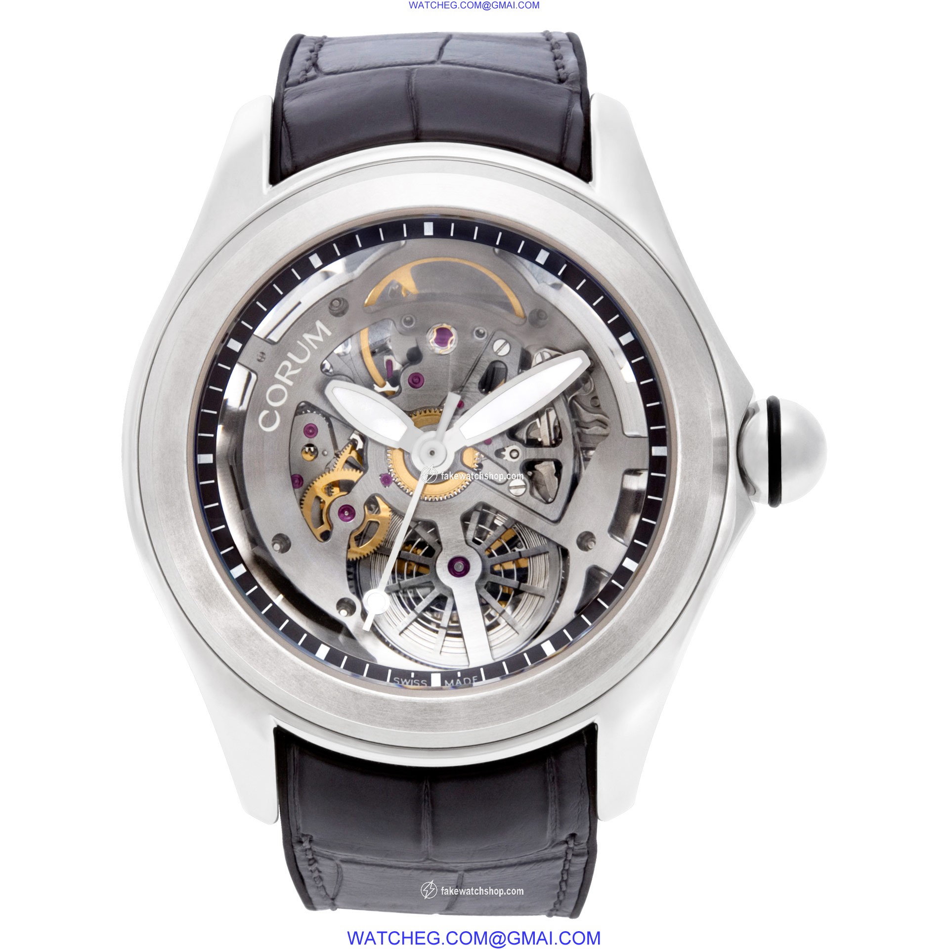 Corum 082.400.20/1009 SQ 19 Bubble Automatic Unisex Stainless Steel 2